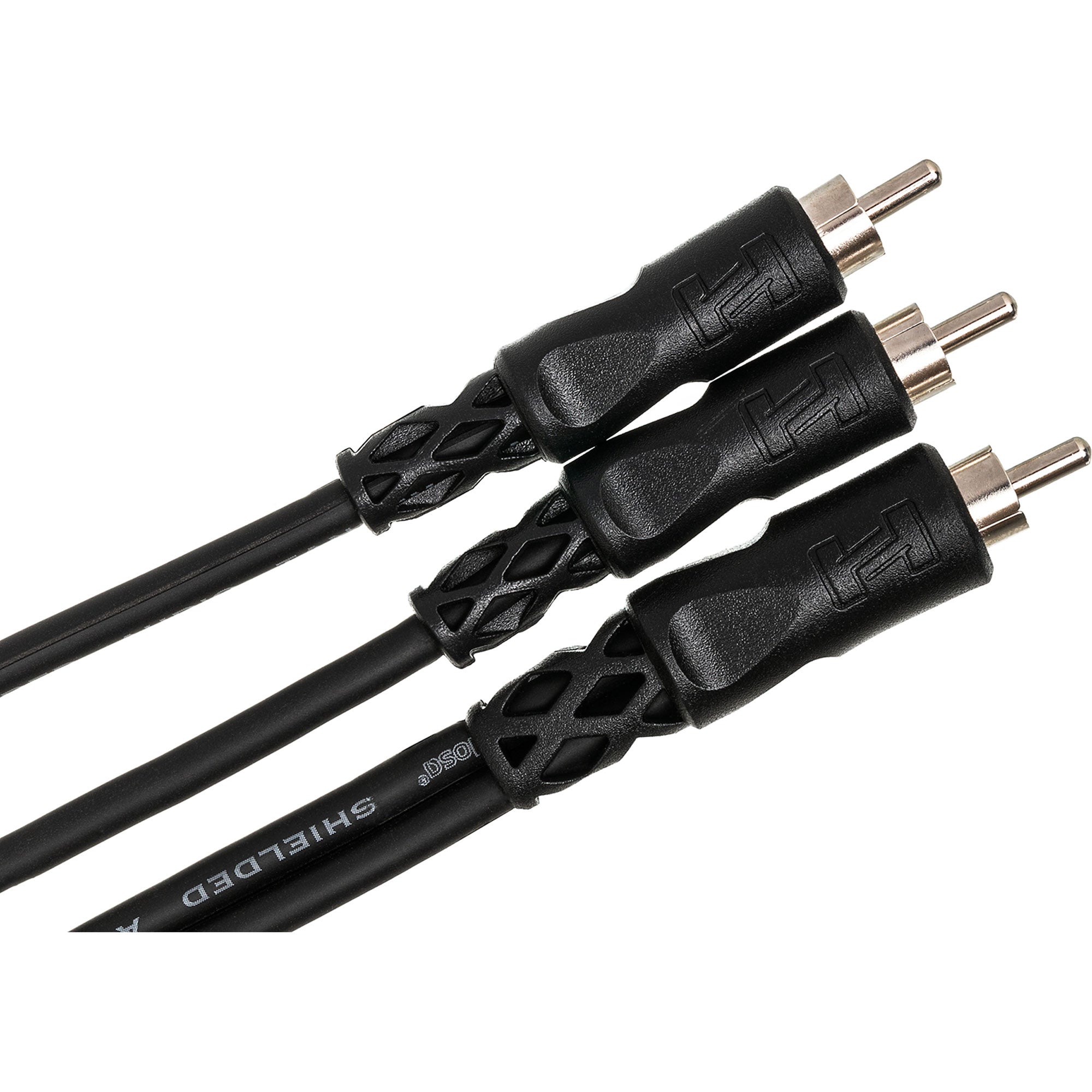 Hosa CYA-103 RCA to Dual RCA Y Cable (3')
