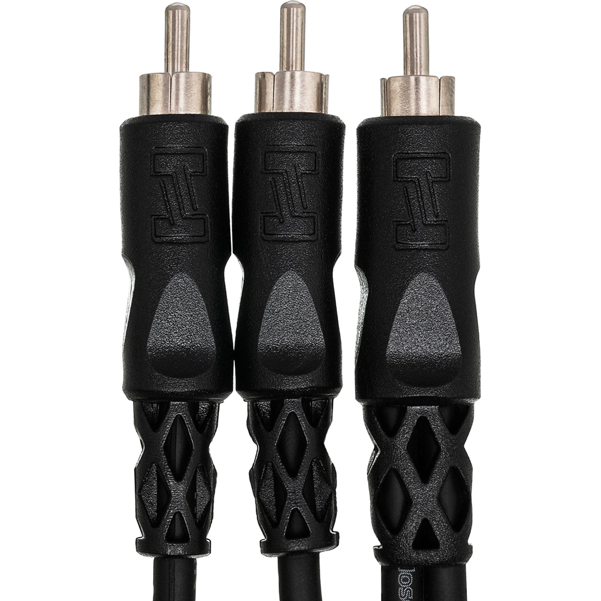 Hosa CYA-103 RCA to Dual RCA Y Cable (3')