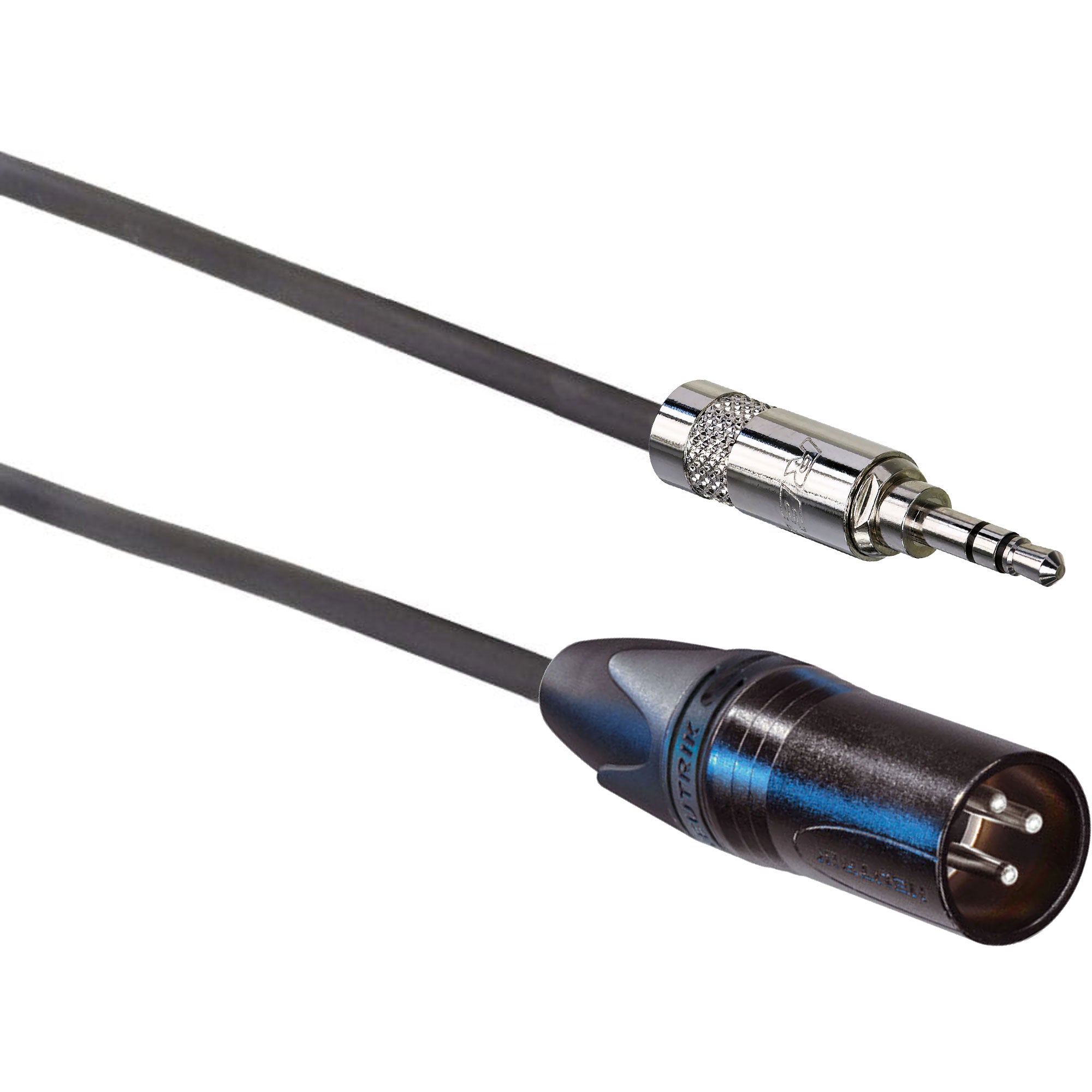 Performance Audio 1/8" TRS Stereo to Male XLR Cable (18 in.)