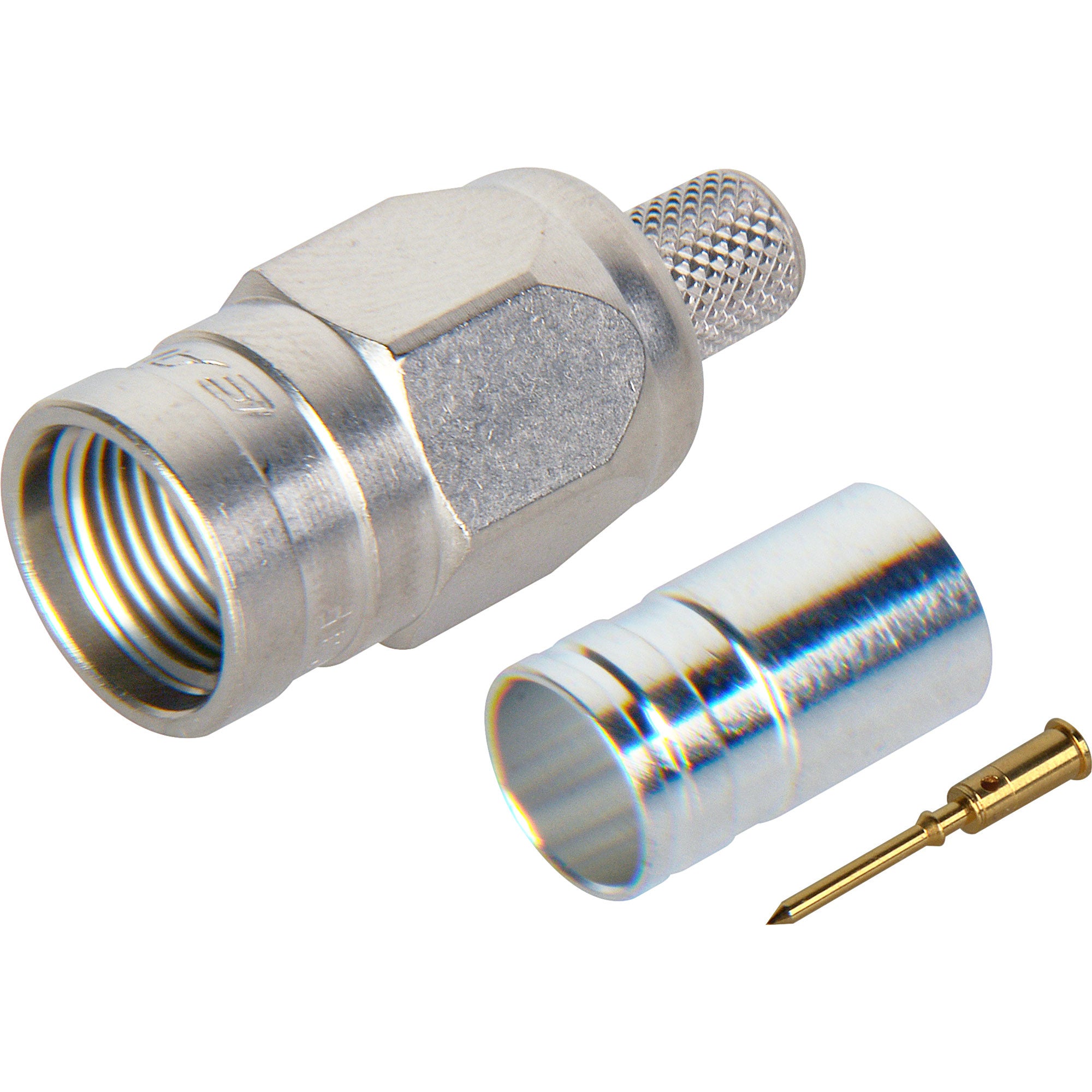 Canare FP-C4 75 Ohm F Type Crimp Plug Connector for LV-61S Cable