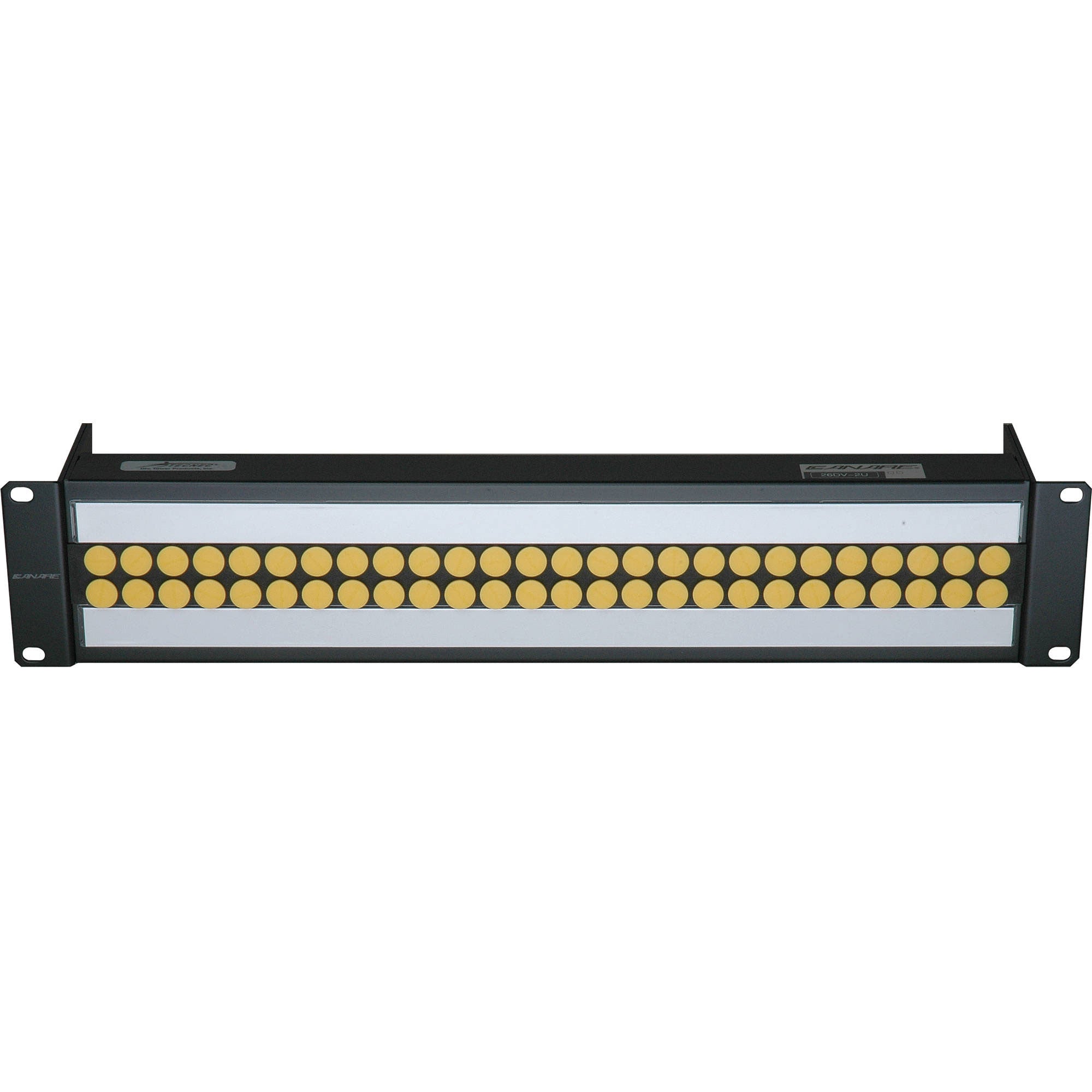 Canare 26DV-2U 2x26 Digital Video Patchbay (2RU, Normal Through)