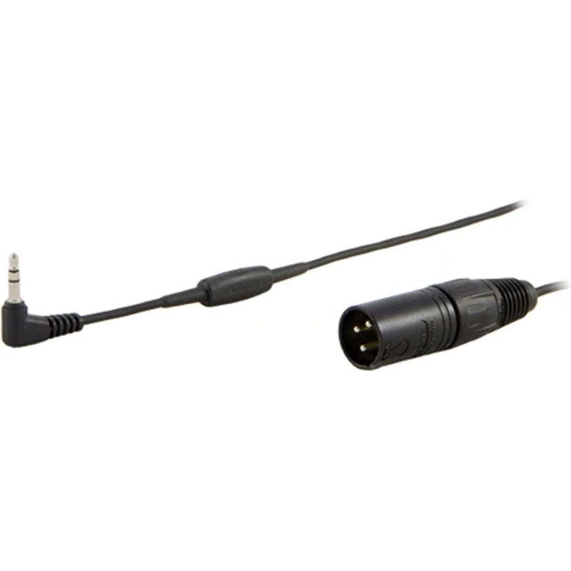 Comtek CB-36 XLRM - 3.5mm Right-Angle Stereo to XLR-M 3-Pin Audio Output Cable (36")