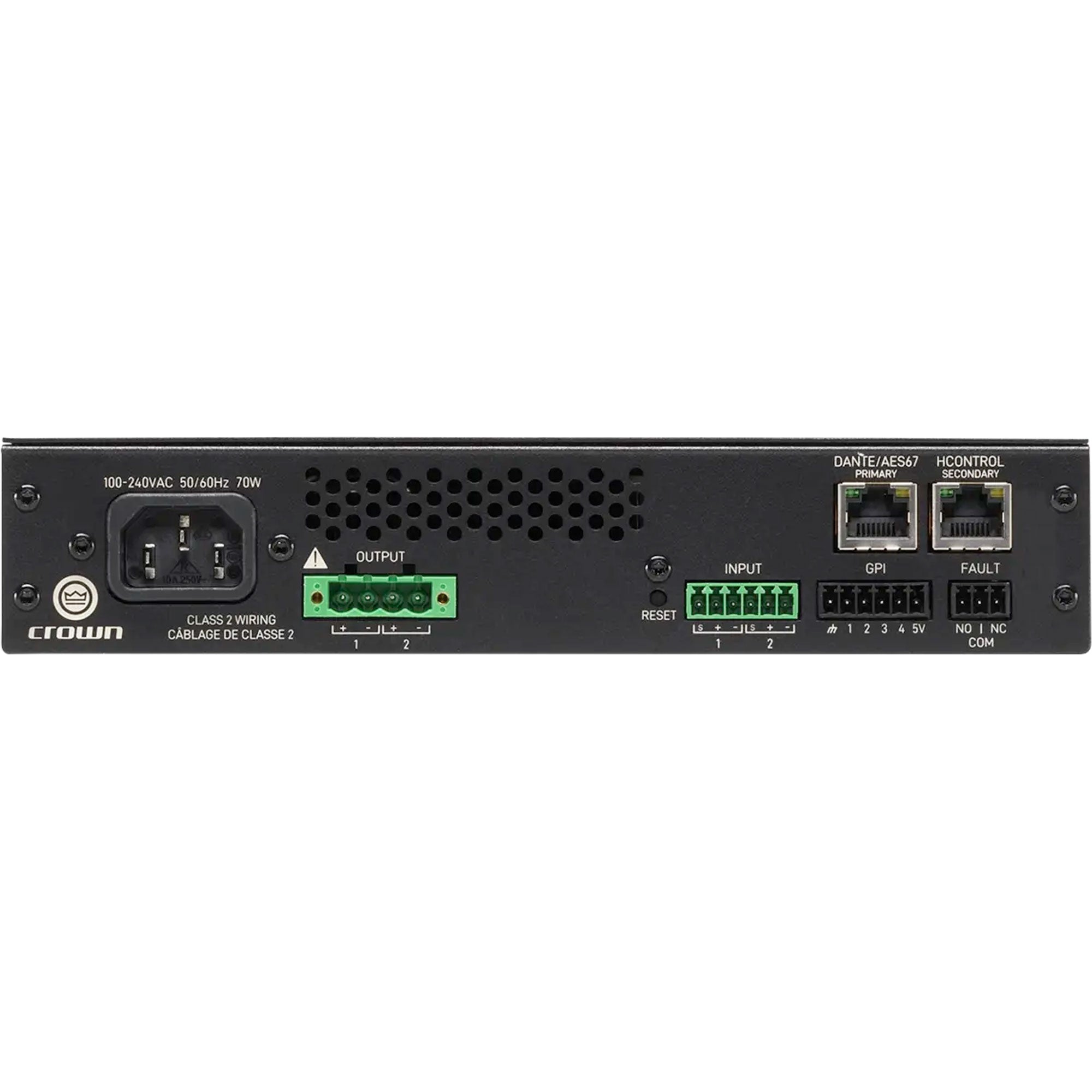 Crown Audio CTD-2125 2-Channel 125W per Channel Power Amplifier (1/2-Rack)