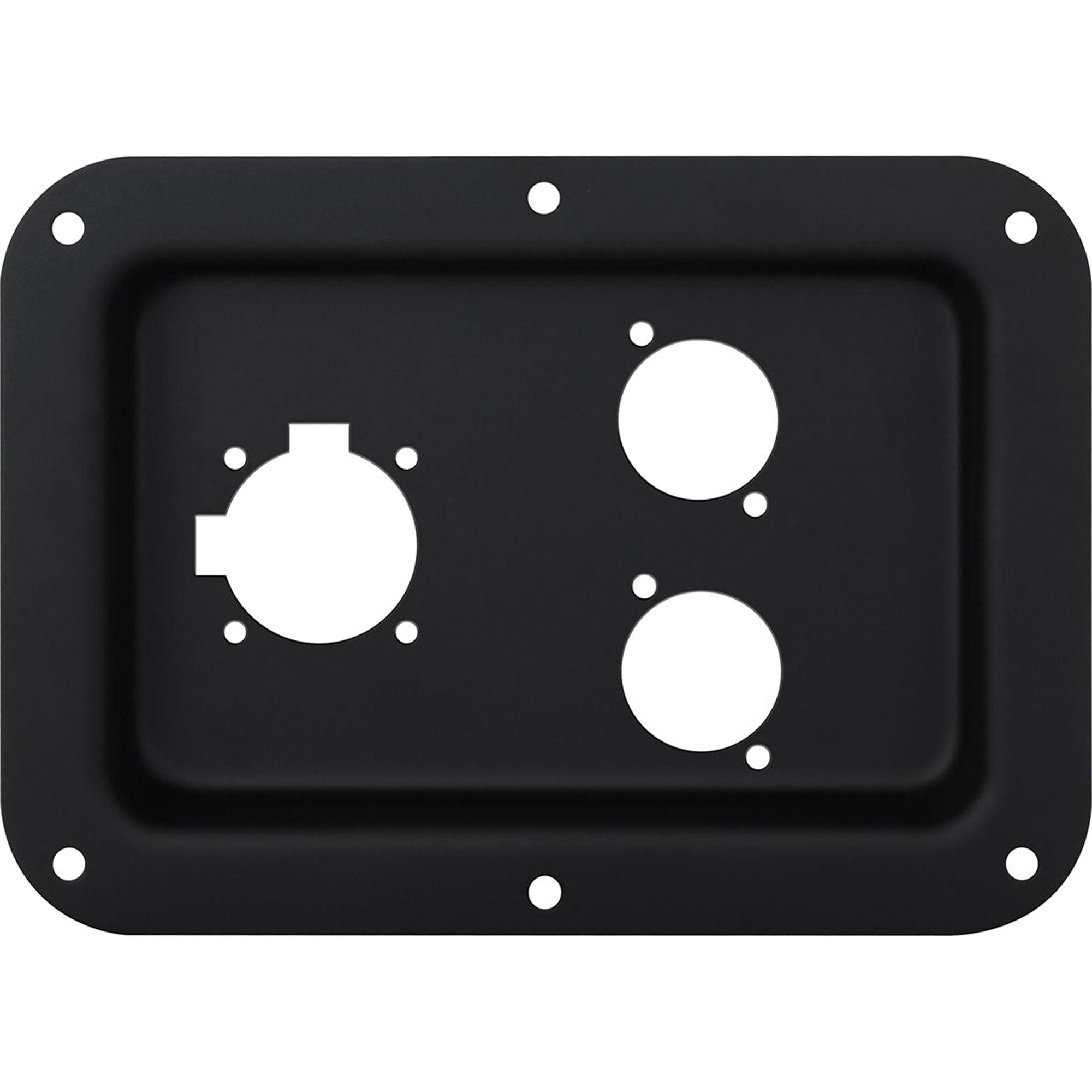 Penn Elcom D026K Dish for Two Neutrik D-Series (Black)