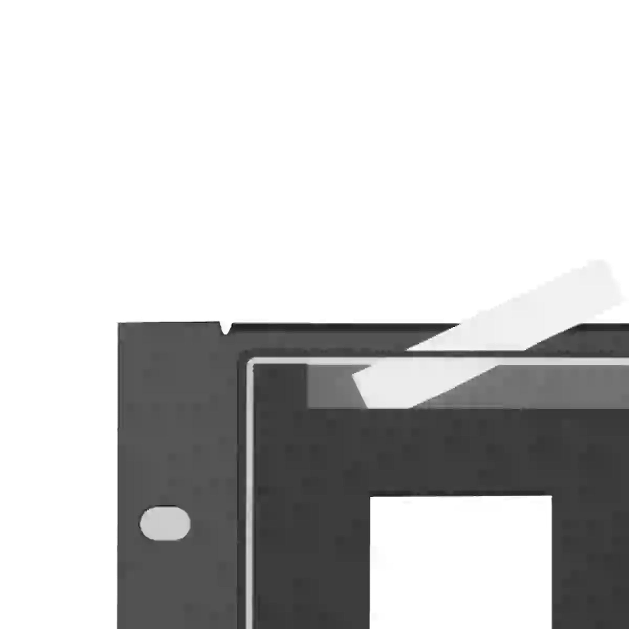 Lowell D8P-ID-3 Decora 8-Hole Rack Mount Panel