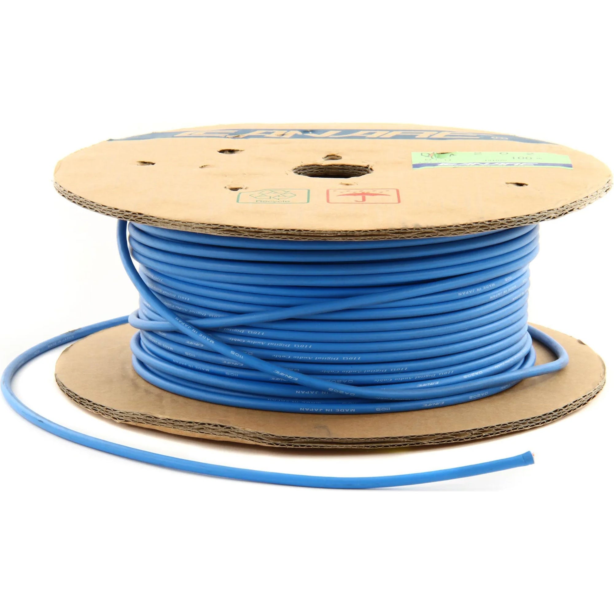 Canare DA206 110 Ohm AES/EBU Digital Audio Cable (Blue, 328'/100m)