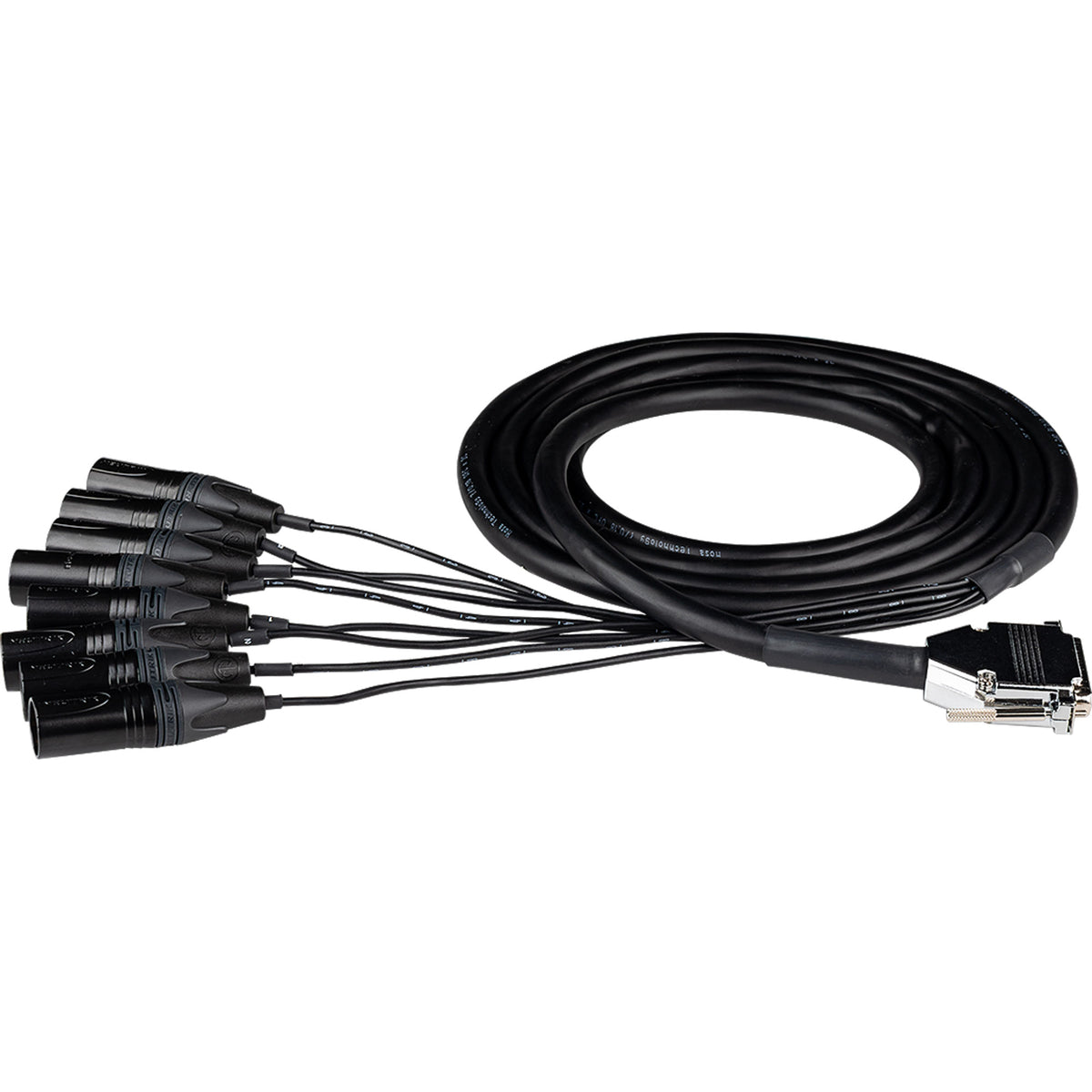 Hosa DBM-504 Edge 8-Channel Analog Snake DB25 to XLR3M (13.2')