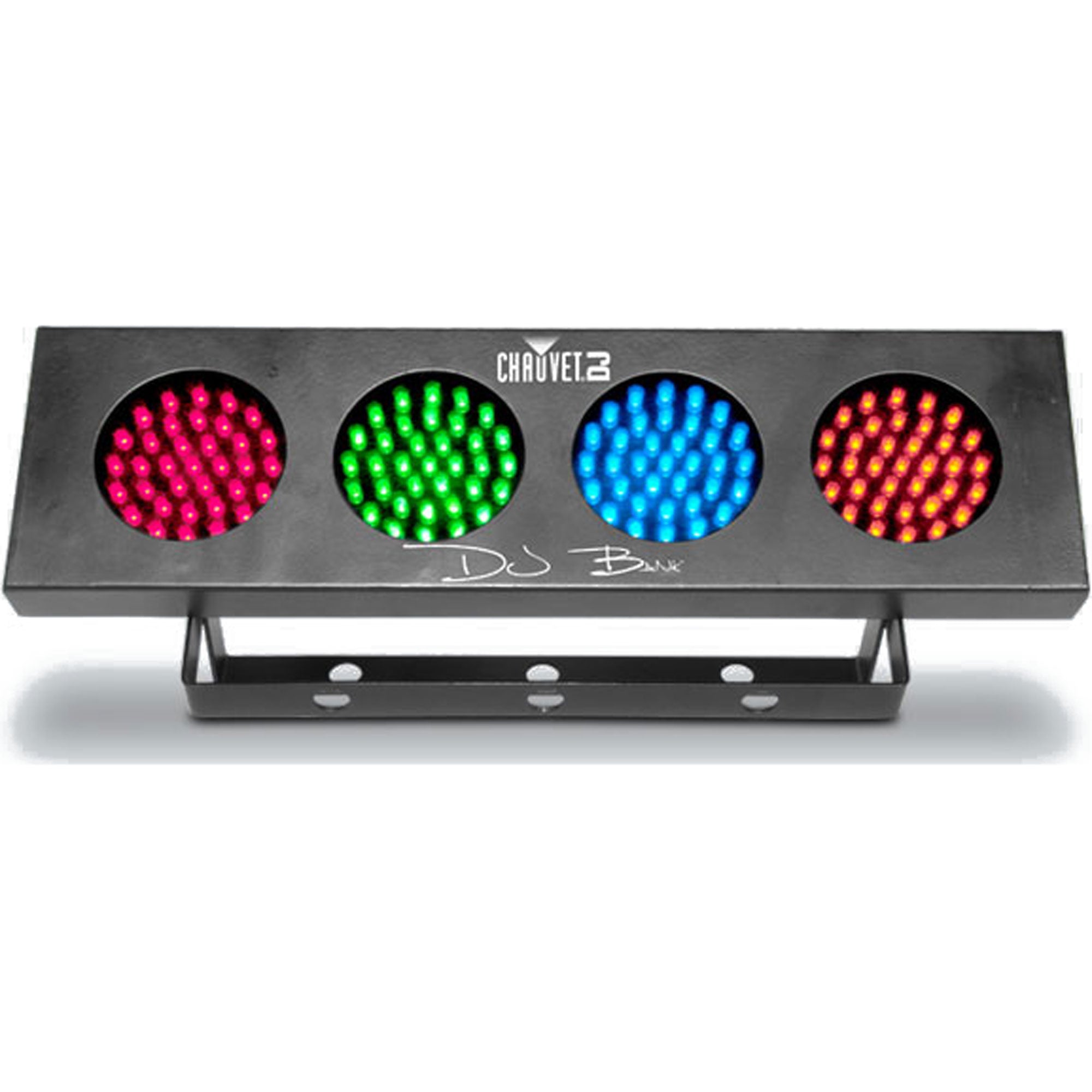 Chauvet DJ DJ Bank Compact Strip Light Fixture with 4 Pods of LEDs (RGBA)