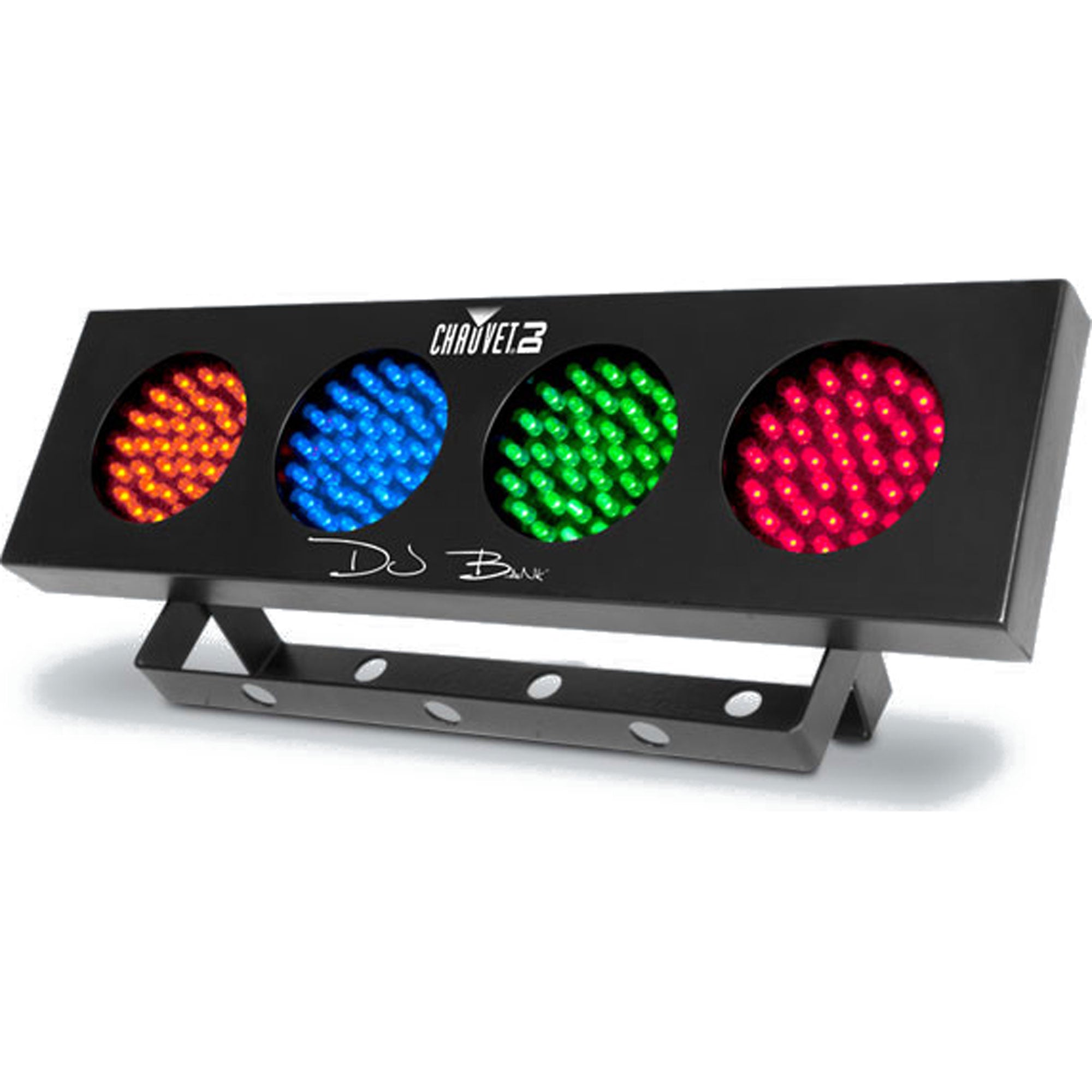 Chauvet DJ DJ Bank Compact Strip Light Fixture with 4 Pods of LEDs (RGBA)