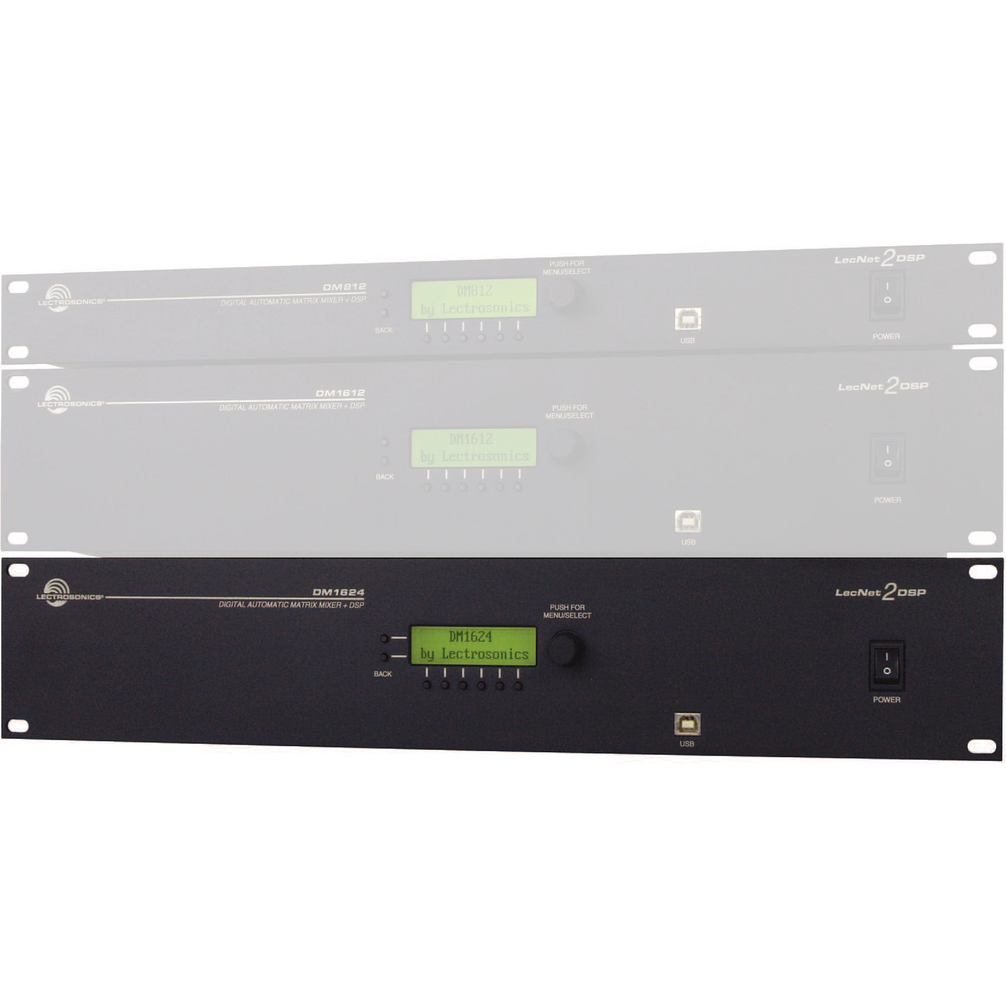 Lectrosonics DM1624F 16 x 24 Digital Matrix Processor