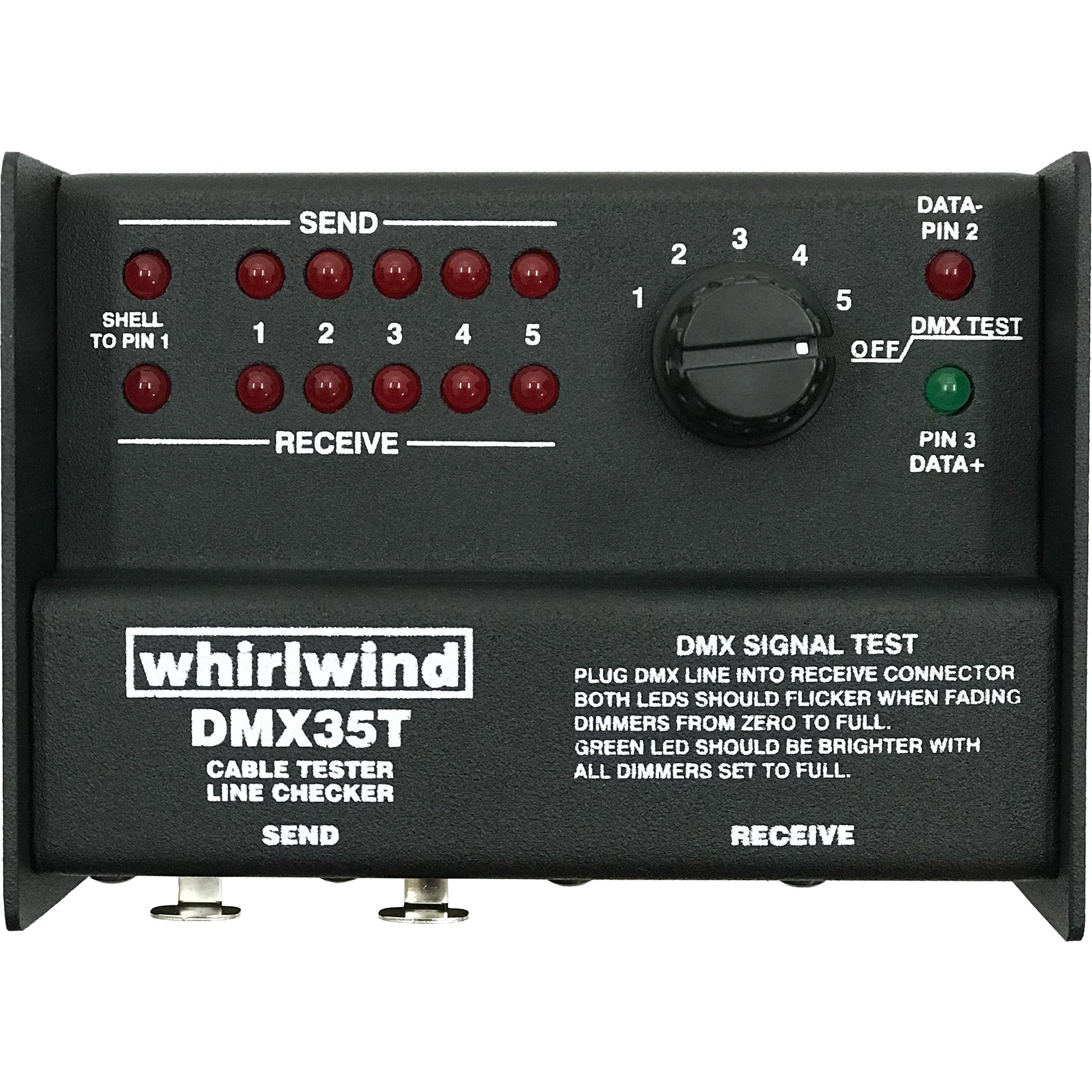 Whirlwind DMX 35T DMX Cable Tester