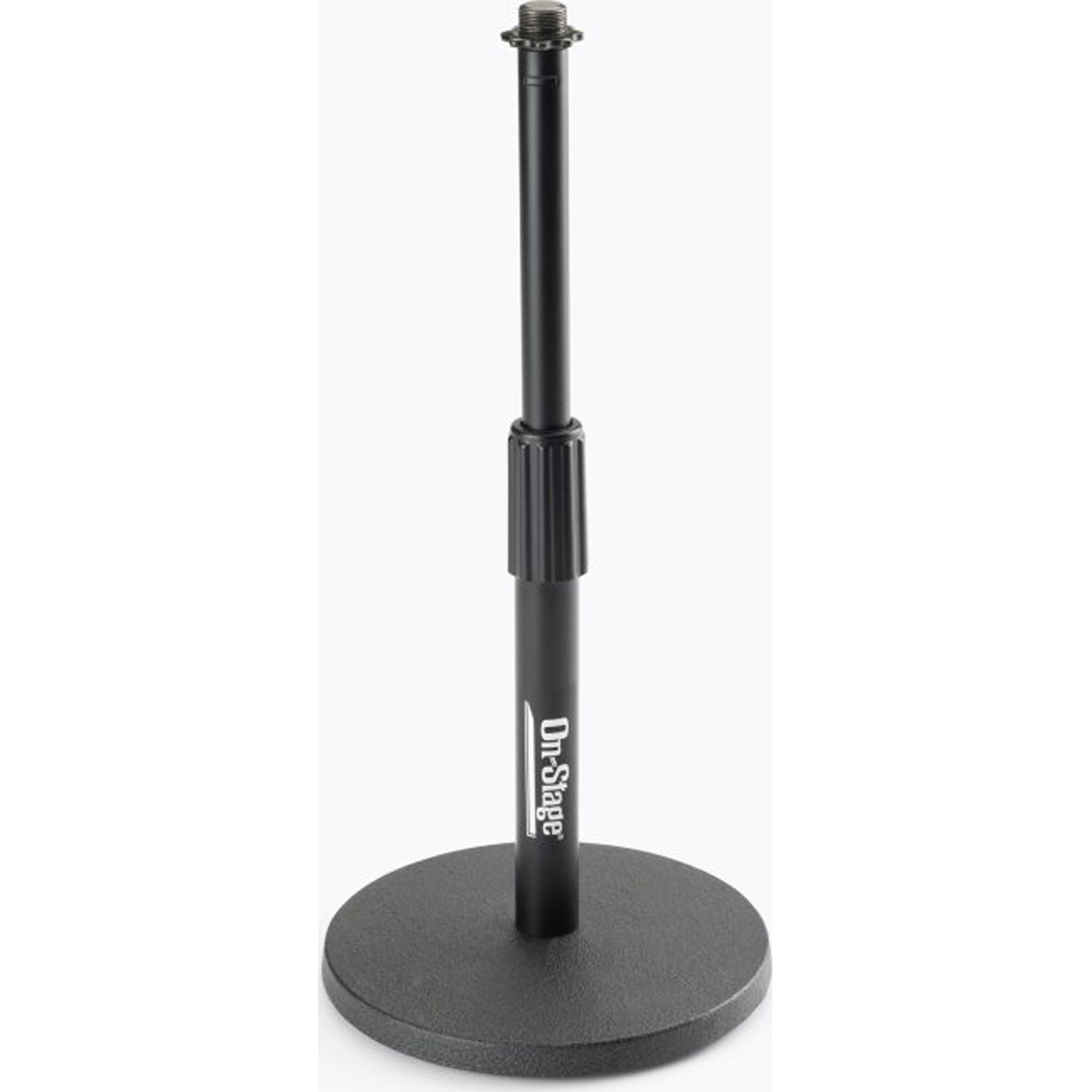 On-Stage DS7200B Adjustable Height Desktop Microphone Stand (Black)