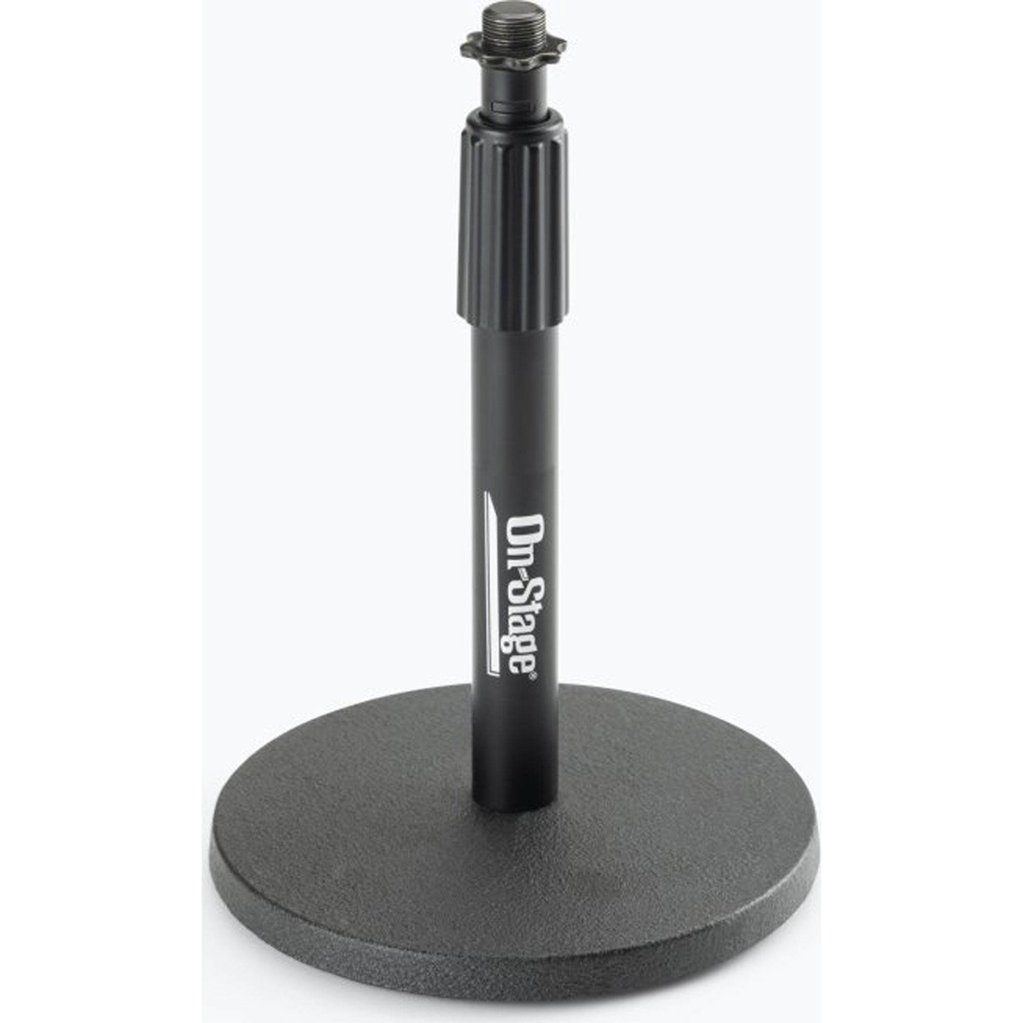 On-Stage DS7200B Adjustable Height Desktop Microphone Stand (Black)
