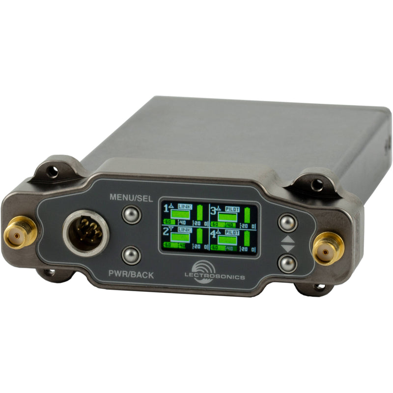 Lectrosonics DSR4 4-Channel Digital Slot Receiver (941: 941-959 MHz)