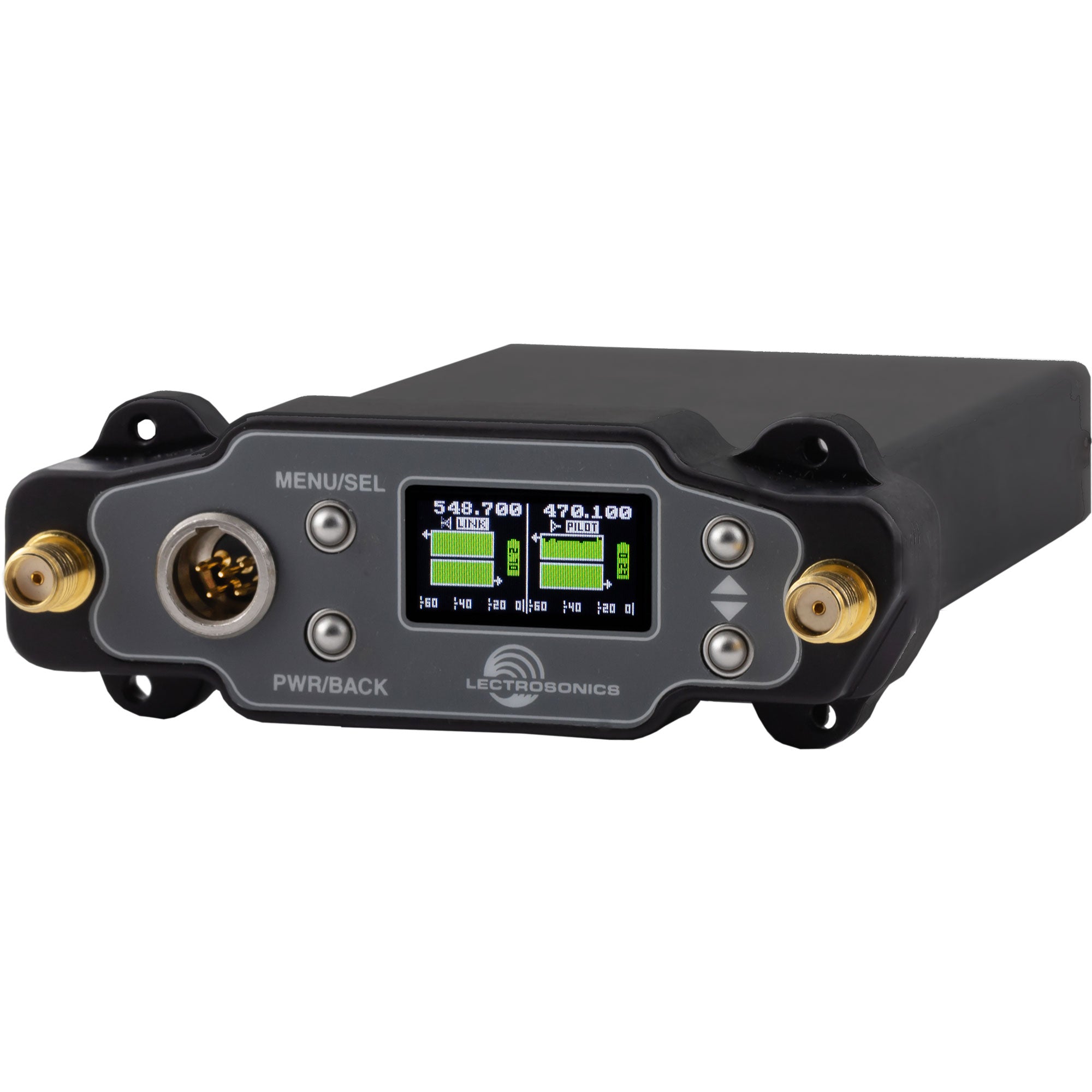 Lectrosonics DSR 2-Channel Digital Slot Receiver (A1/B1: 470-614 MHz)