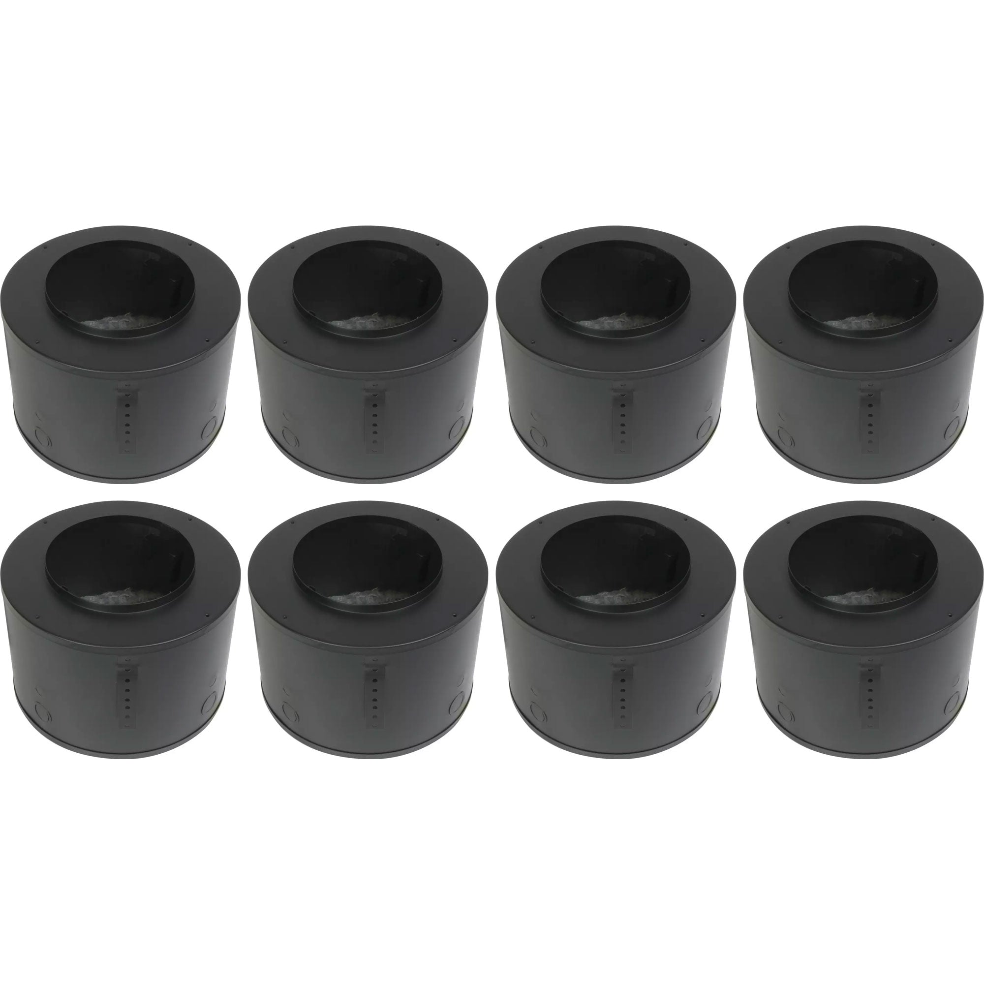 Lowell DX104-T Steel Enclosure with Flange for 4" Speaker, Recessed (8 Pack)