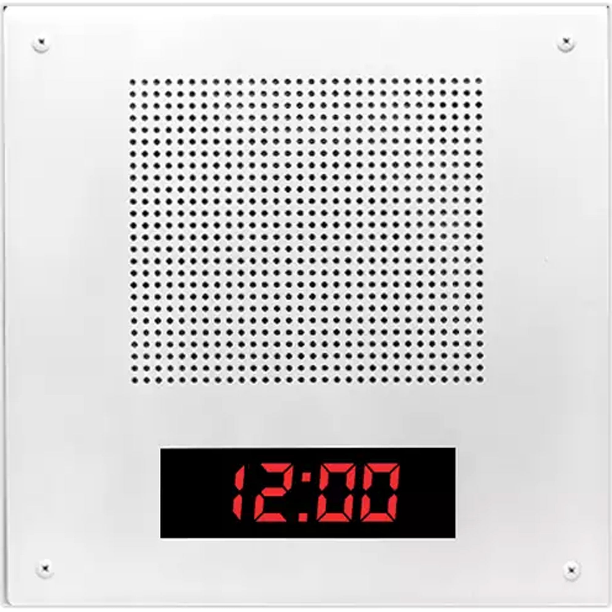 Lowell DC802-DR2 Square Grille with Frame for Rauland Digital Clock-Speaker Center (10 Pack)