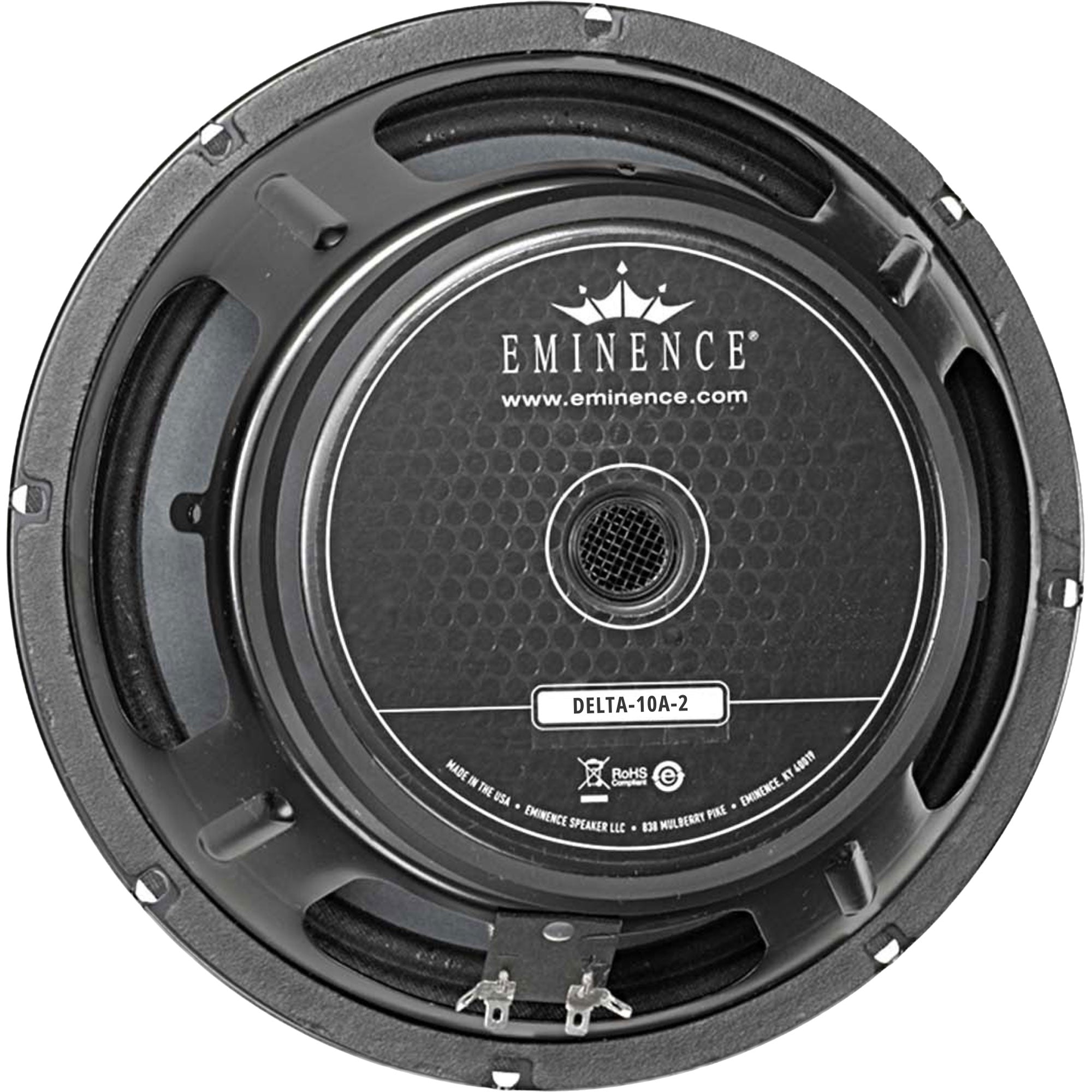Eminence Delta-10A-2 10" Mid-Range Speaker, 8 Ohm