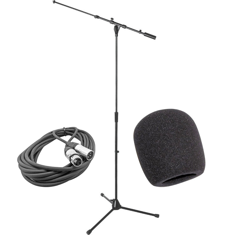 Performance Audio Dynamic Vocal Microphone Accessory Kit (Telescoping Boom)