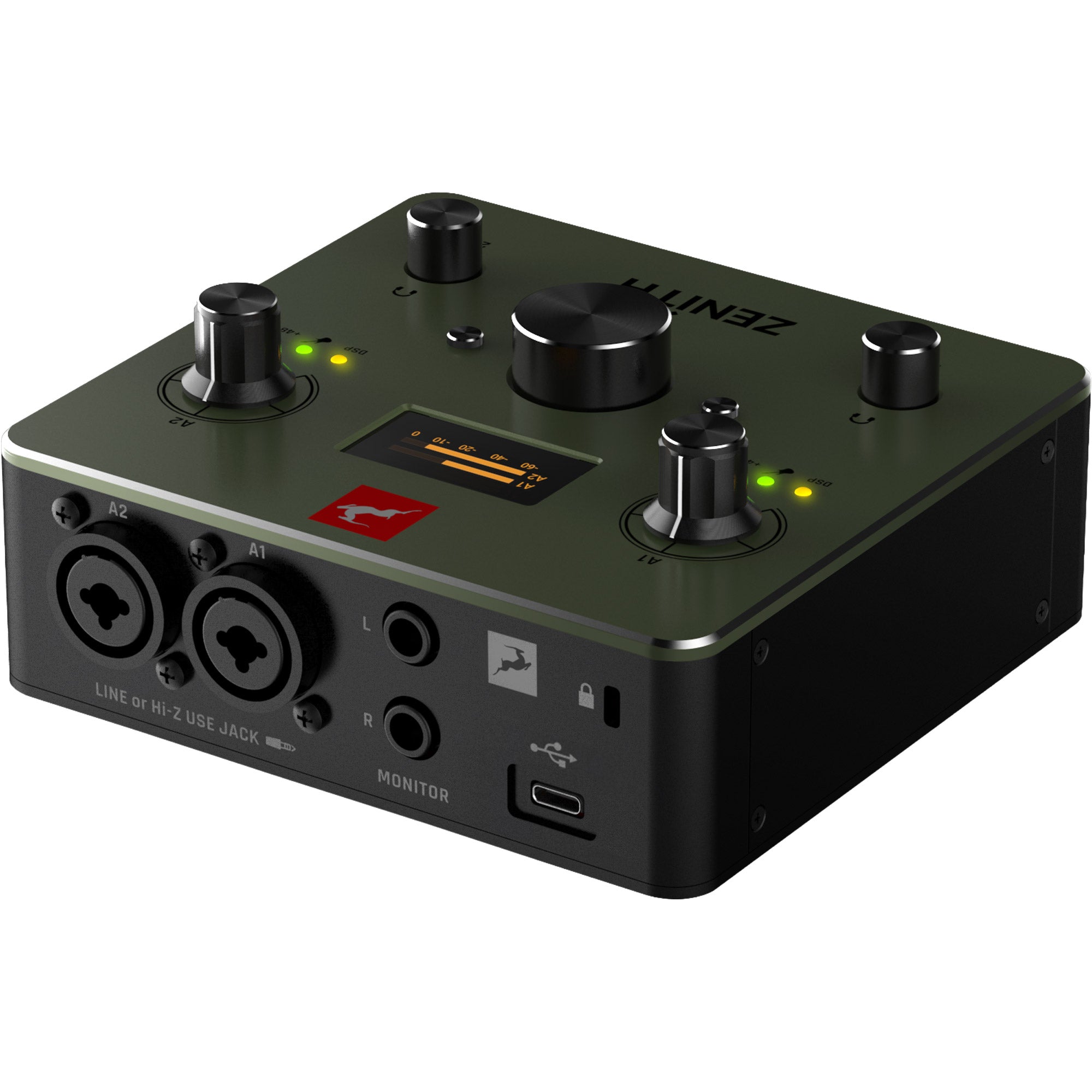 Antelope Audio Zenith 2 Portable 2x2 USB-C Audio Interface