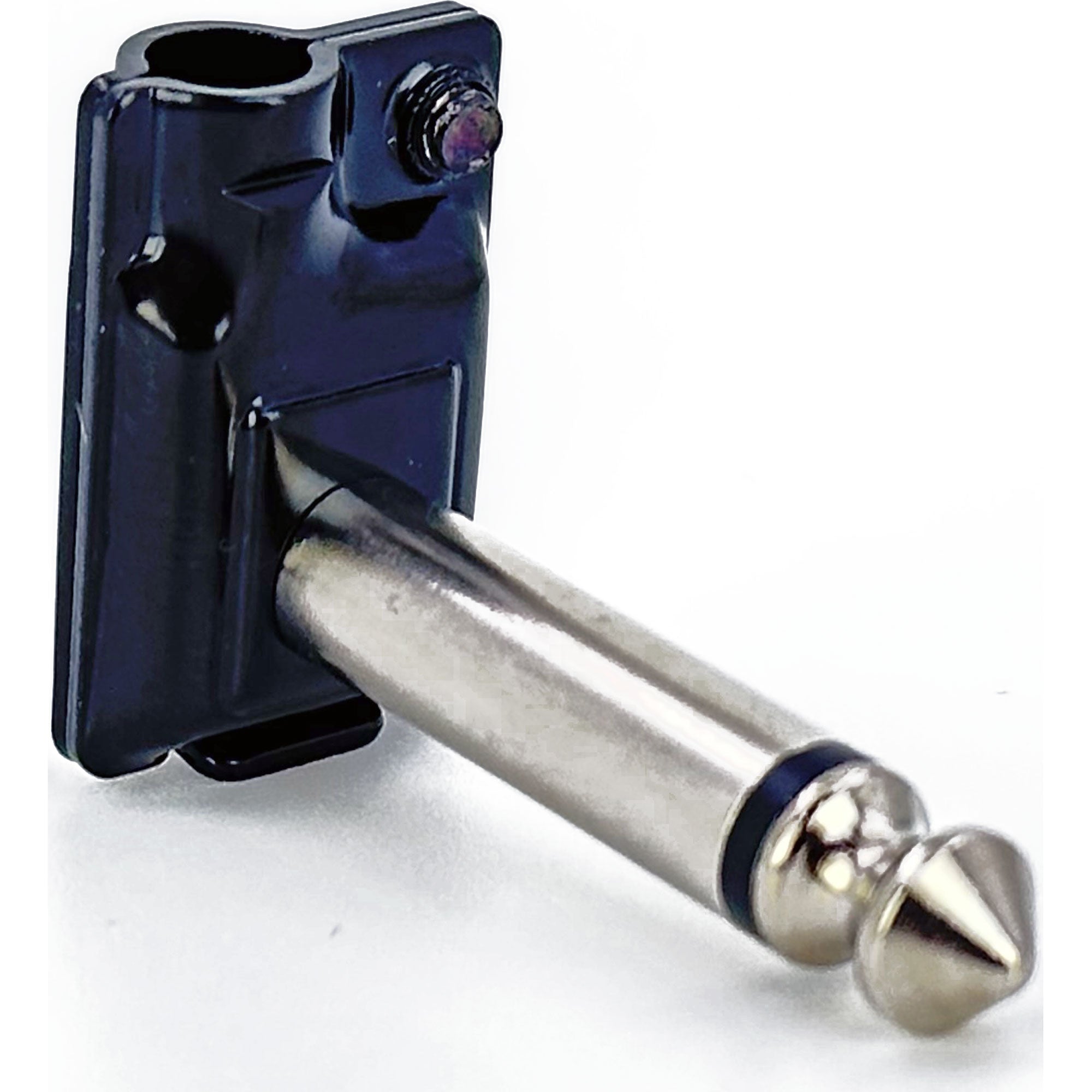 Evidence Audio ESP-RA-L Tiny Pancake Right-Angle 1/4" TS Mono Cable Plug (5mm Cable, 10 Pack)