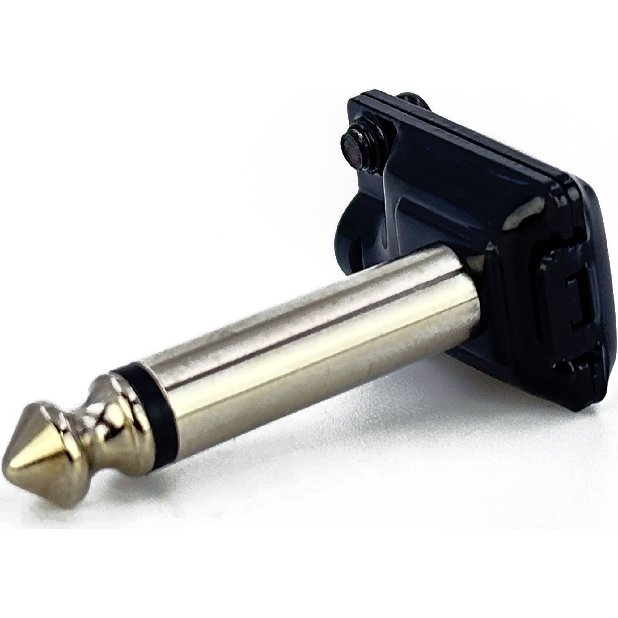 Evidence Audio ESP-RA-L Tiny Pancake Right-Angle 1/4" TS Mono Cable Plug (5mm Cable, 10 Pack)