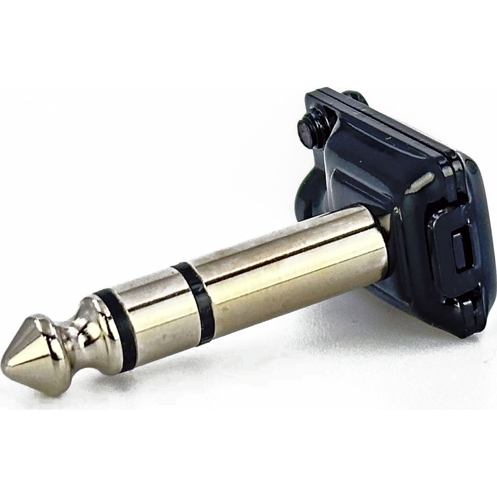 Evidence Audio ESP-RA-TRS Tiny Pancake Right-Angle 1/4" TRS Stereo Cable Plug (5mm Cable)