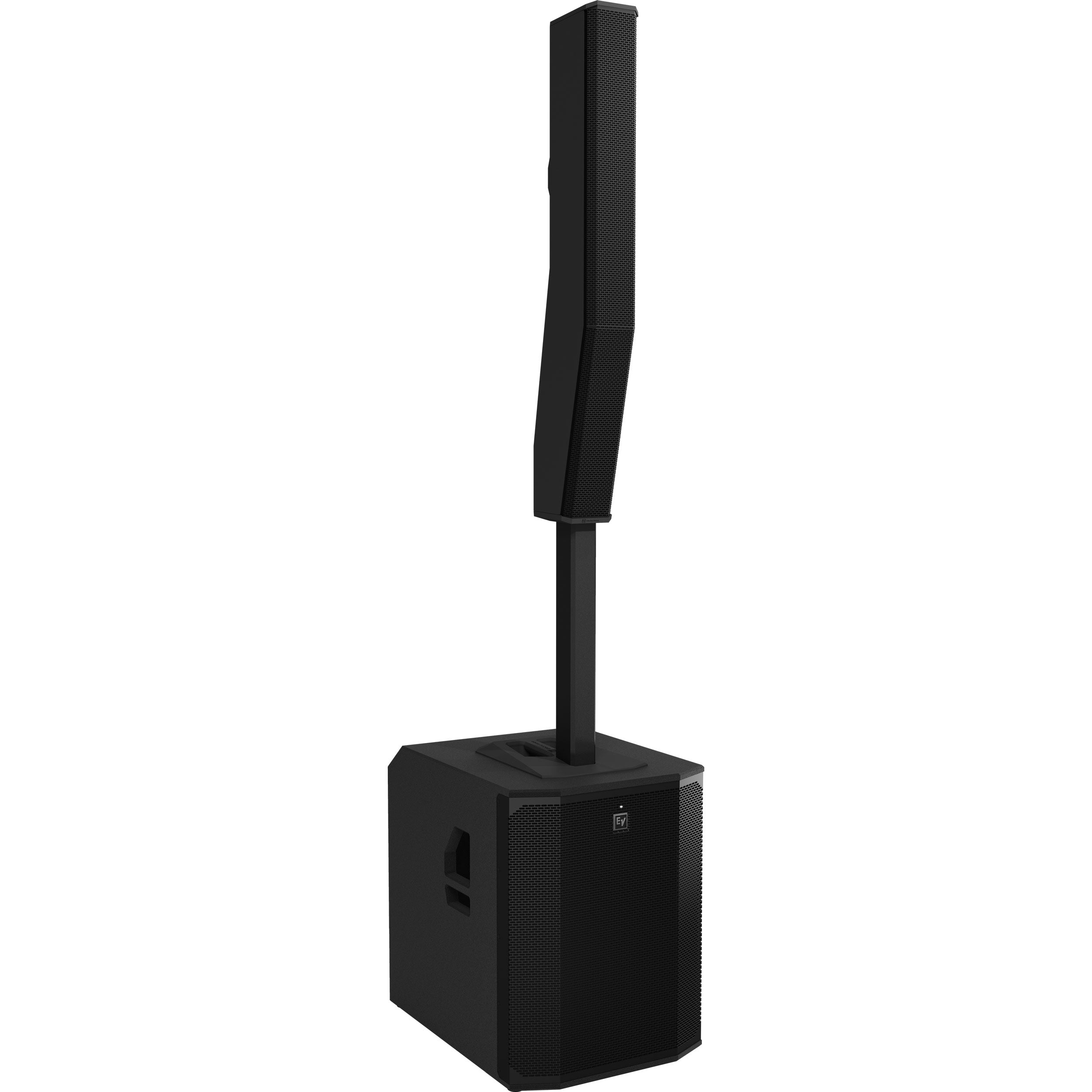 Electro-Voice EVOLVE 90 Portable 2000W Subwoofer and Column Speaker Kit with Bluetooth (Black)