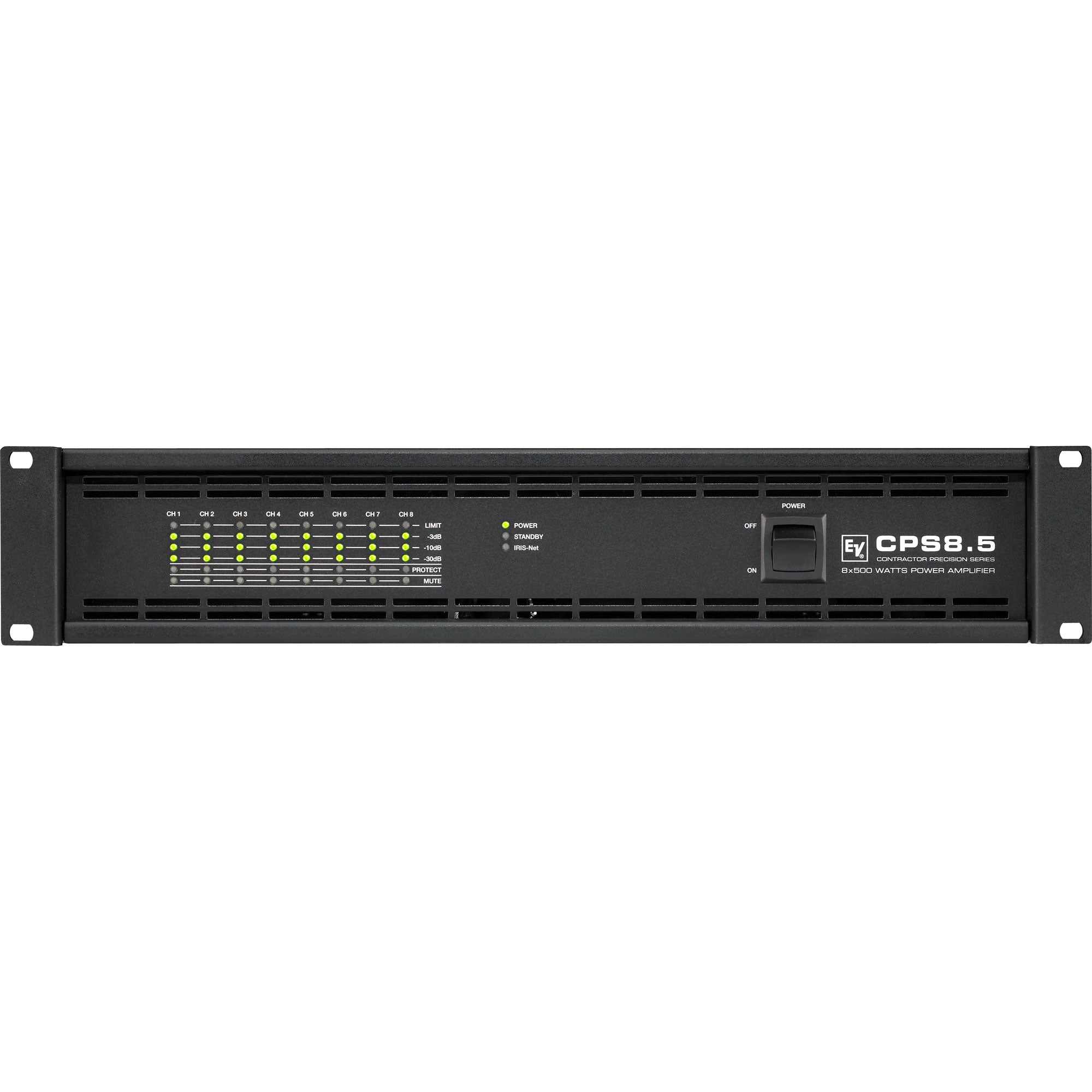 Electro-Voice CPS8.5 8-Channel Power Amplifier (500W, 2/4 Ohms)