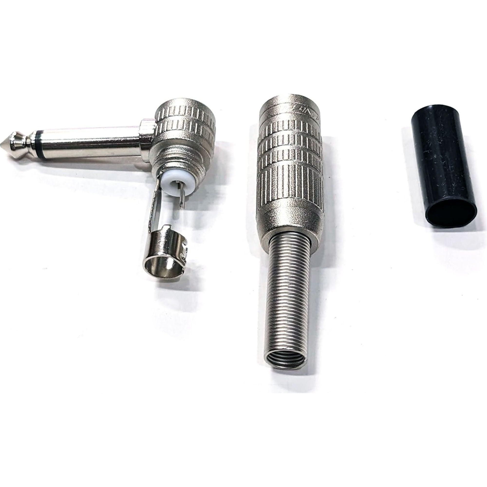 Canare F-15L Right Angle Mono 1/4" Phone Plug (TS, 10 Pack)