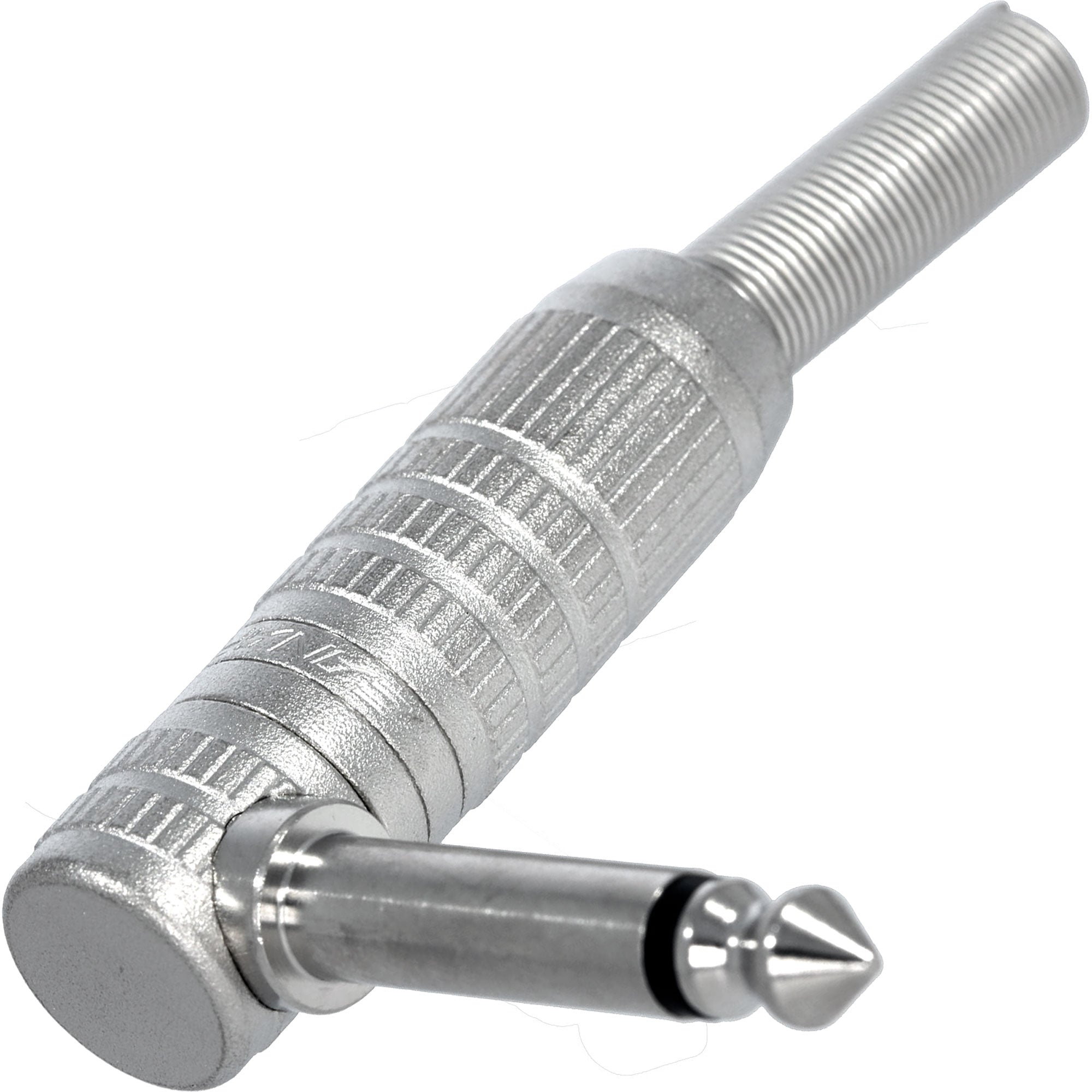 Canare F-15L Right Angle Mono 1/4" Phone Plug (TS, 10 Pack)