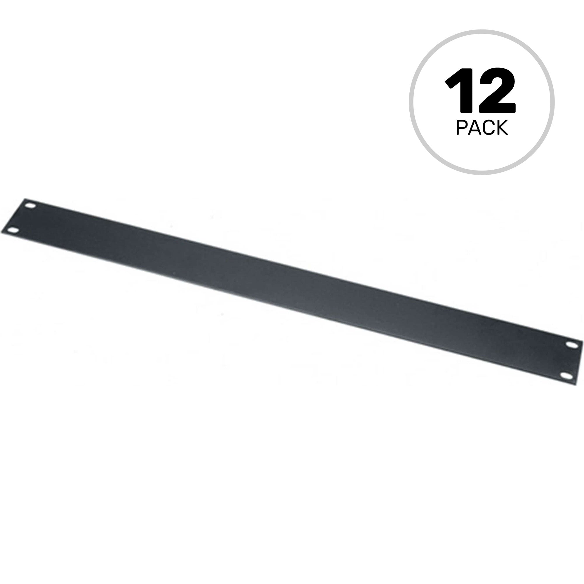 Middle Atlantic FEB1-CP12 Flat Blank Rack Panel 1U (12 Pack)
