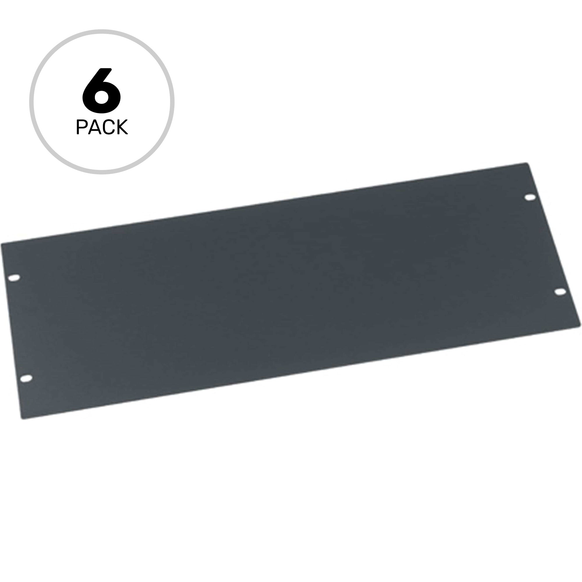 Middle Atlantic FEB4-CP6 Flat Blank Rack Panel 4U (6 Pack)
