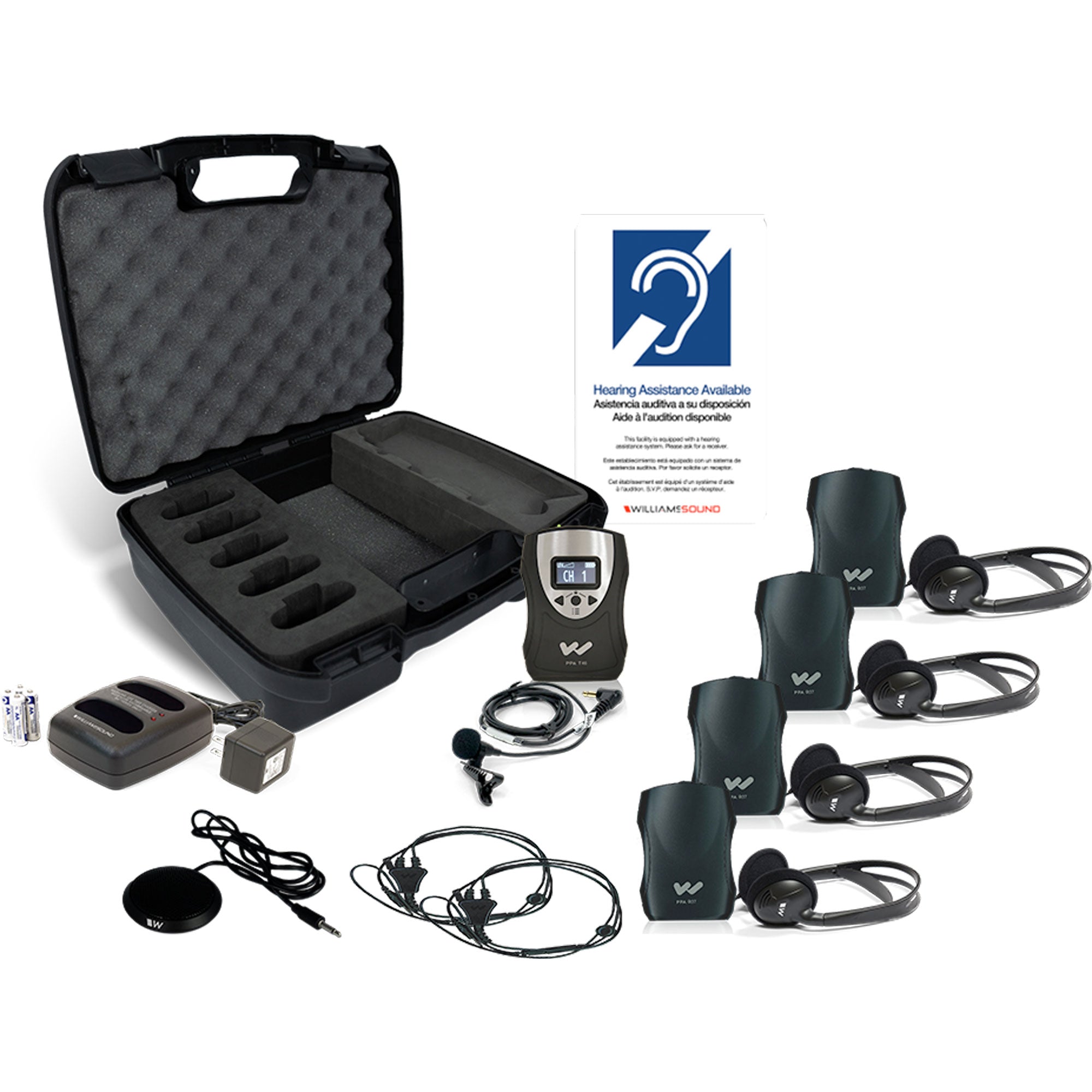 Williams AV FM ADA KIT 37 RCH Rechargeable Americans with Disabilities Act Compliance Kit