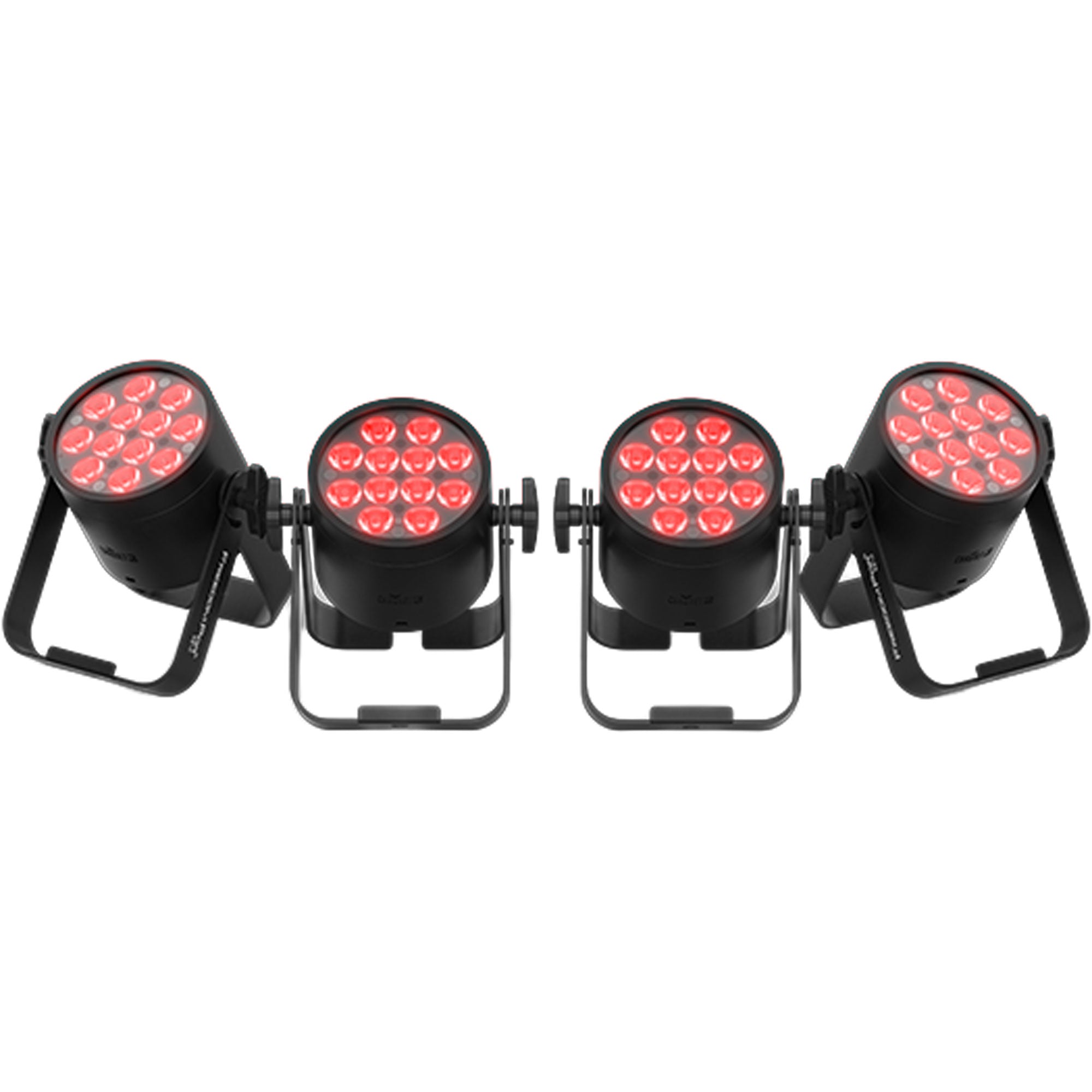 Chauvet DJ Freedom Par Q12 X4 Battery-Powered RGBA LED Fixture (4 Lights Kit)
