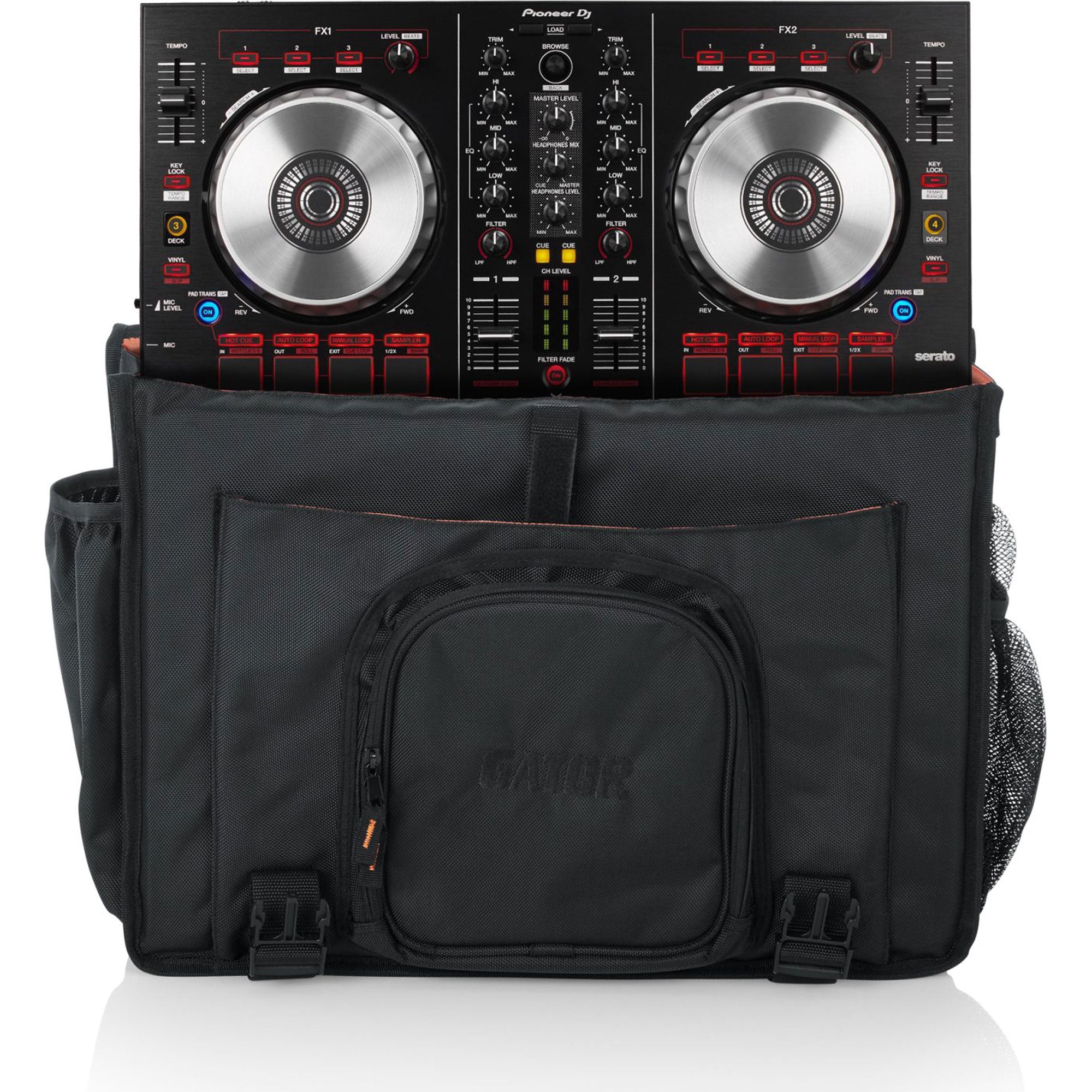 Gator Cases G-CLUB CONTROL DJ Controller Messenger Bag, 19" Width