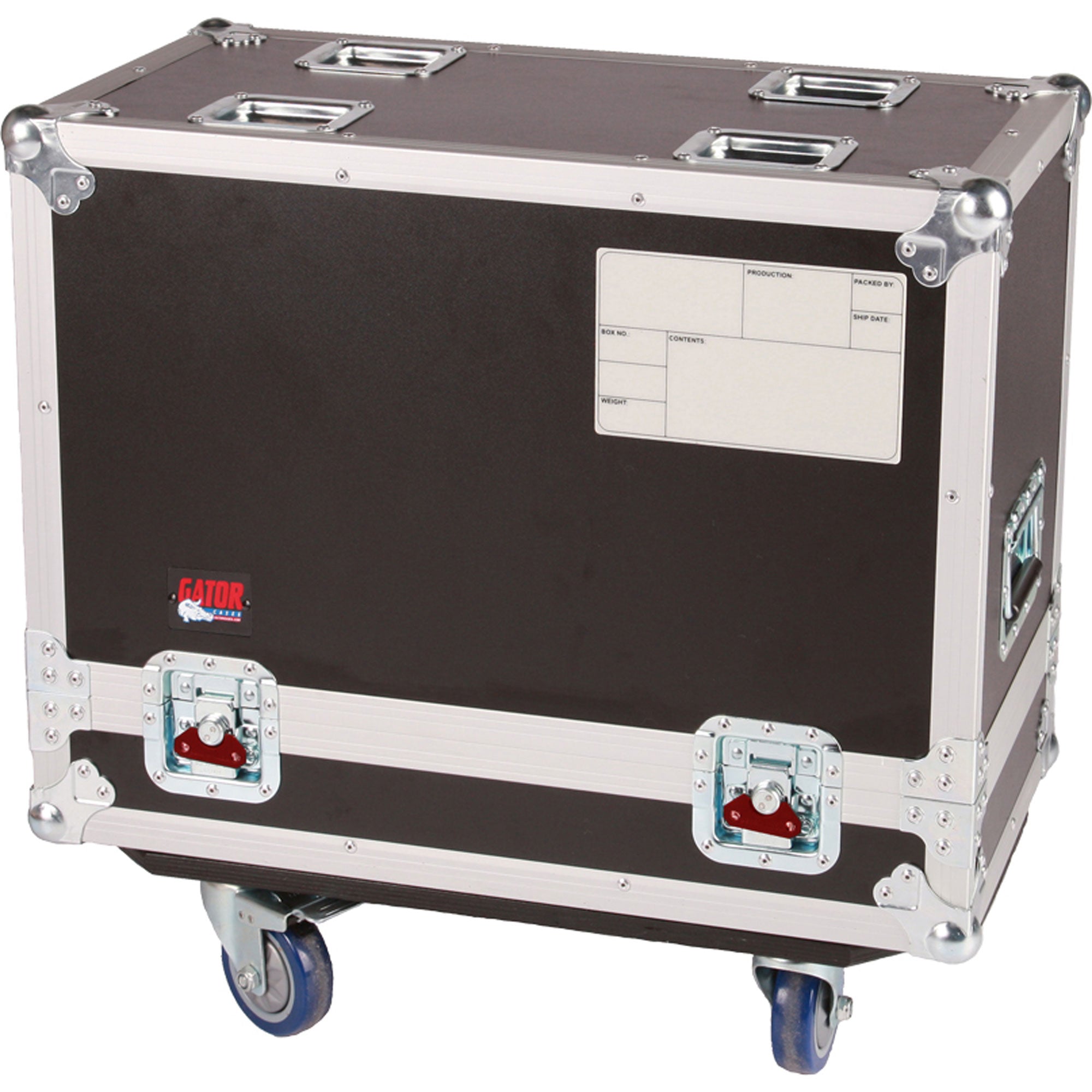 Gator Cases G-TOUR SPKR-212 Tour Style Transporter for Two 12" Speakers