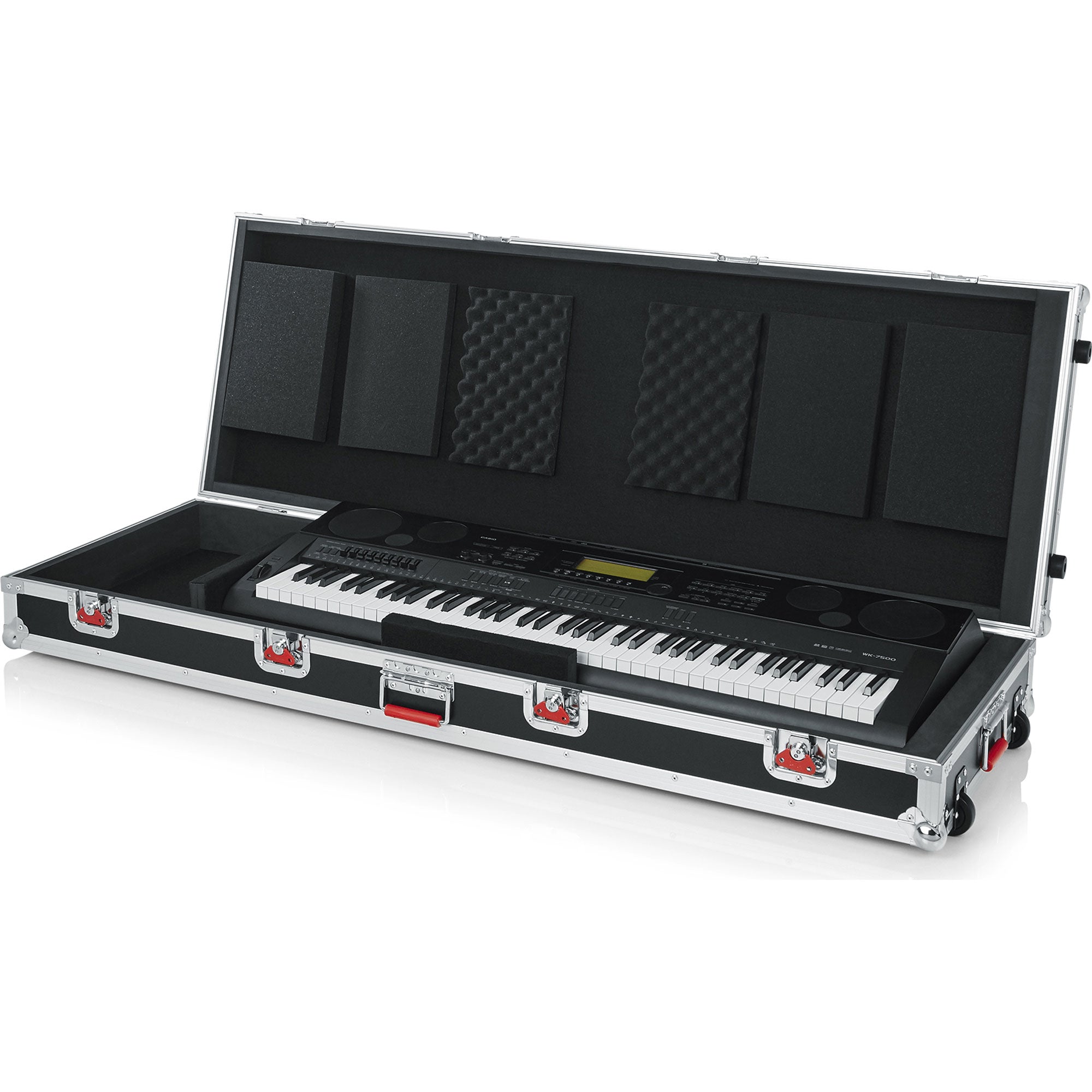 Gator Cases G-TOUR 88V2 88 Note Keyboard Road Case with Wheels