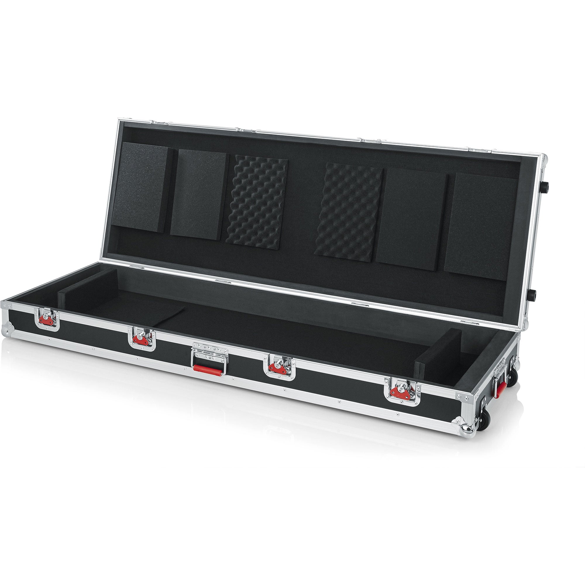 Gator Cases G-TOUR 88V2 88 Note Keyboard Road Case with Wheels