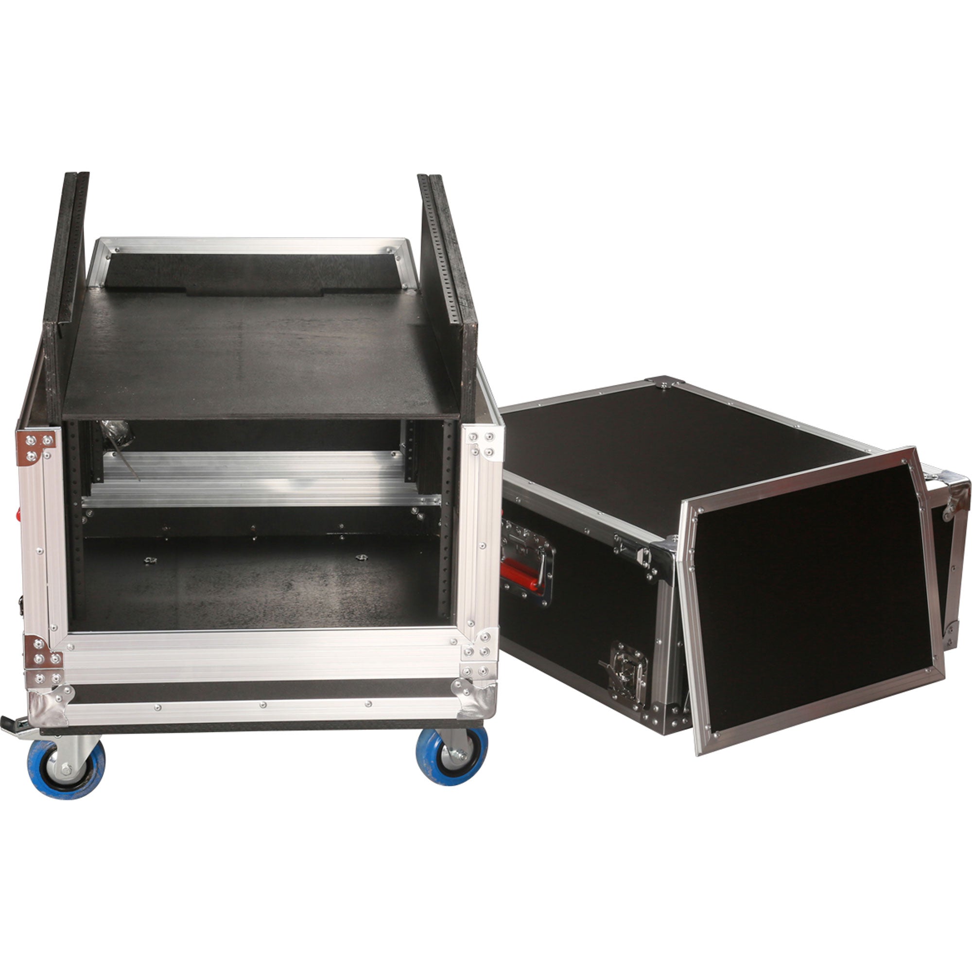 Gator Cases G-TOUR-GRC-1406 Road Console Rack (14U Top, 6U Side)