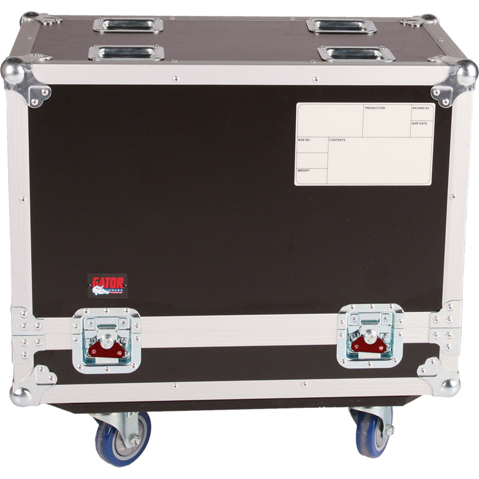 Gator Cases G-TOUR SPKR-212 Tour Style Transporter for Two 12" Speakers