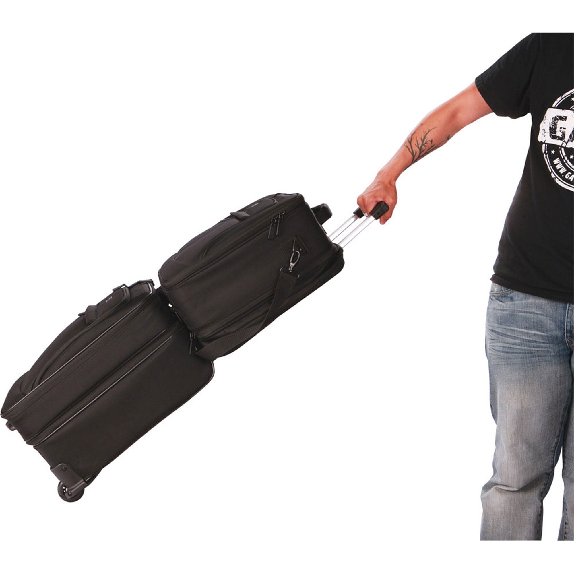 Gator Cases GAV-LTOFFICE-W Laptop & Projector Bag with Wheels & Handle