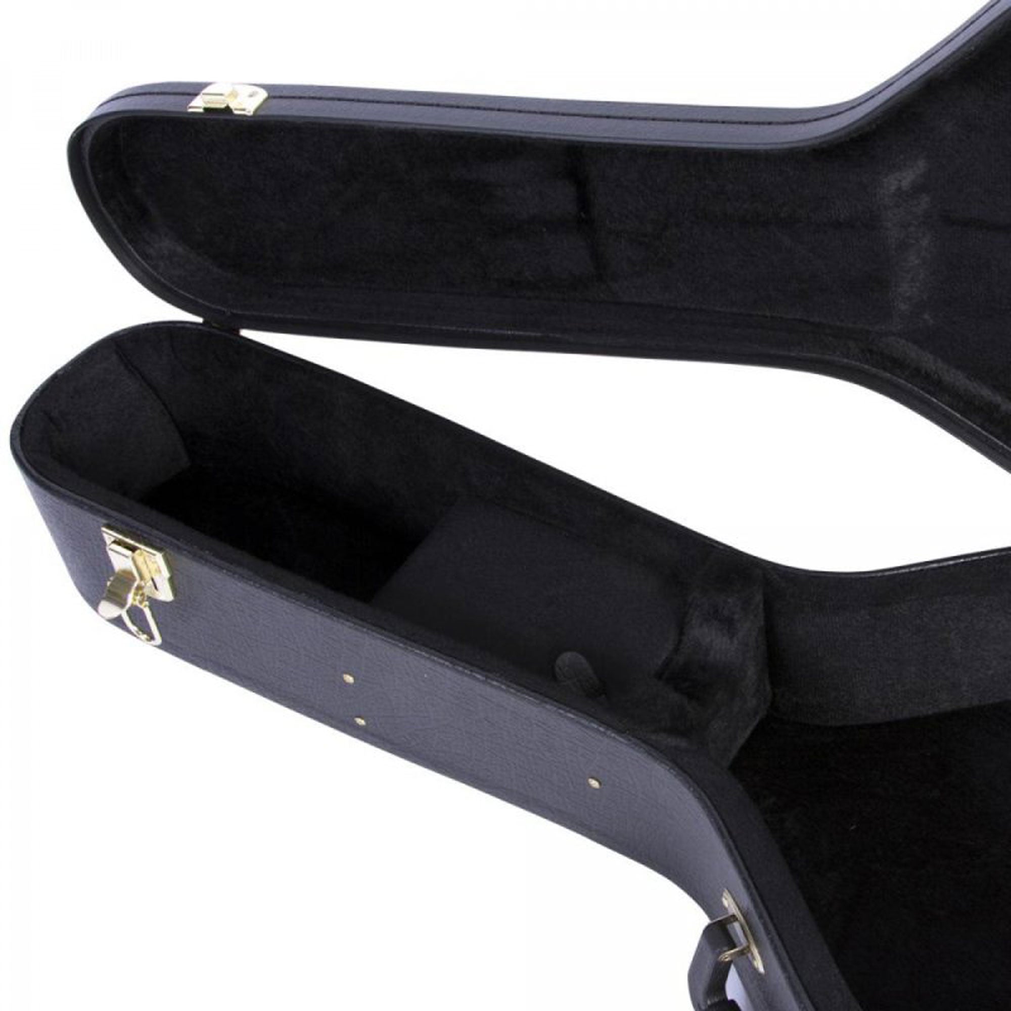 On-Stage GCA5500B Hardshell Molded Shallow-Body Acoustic Guitar Case