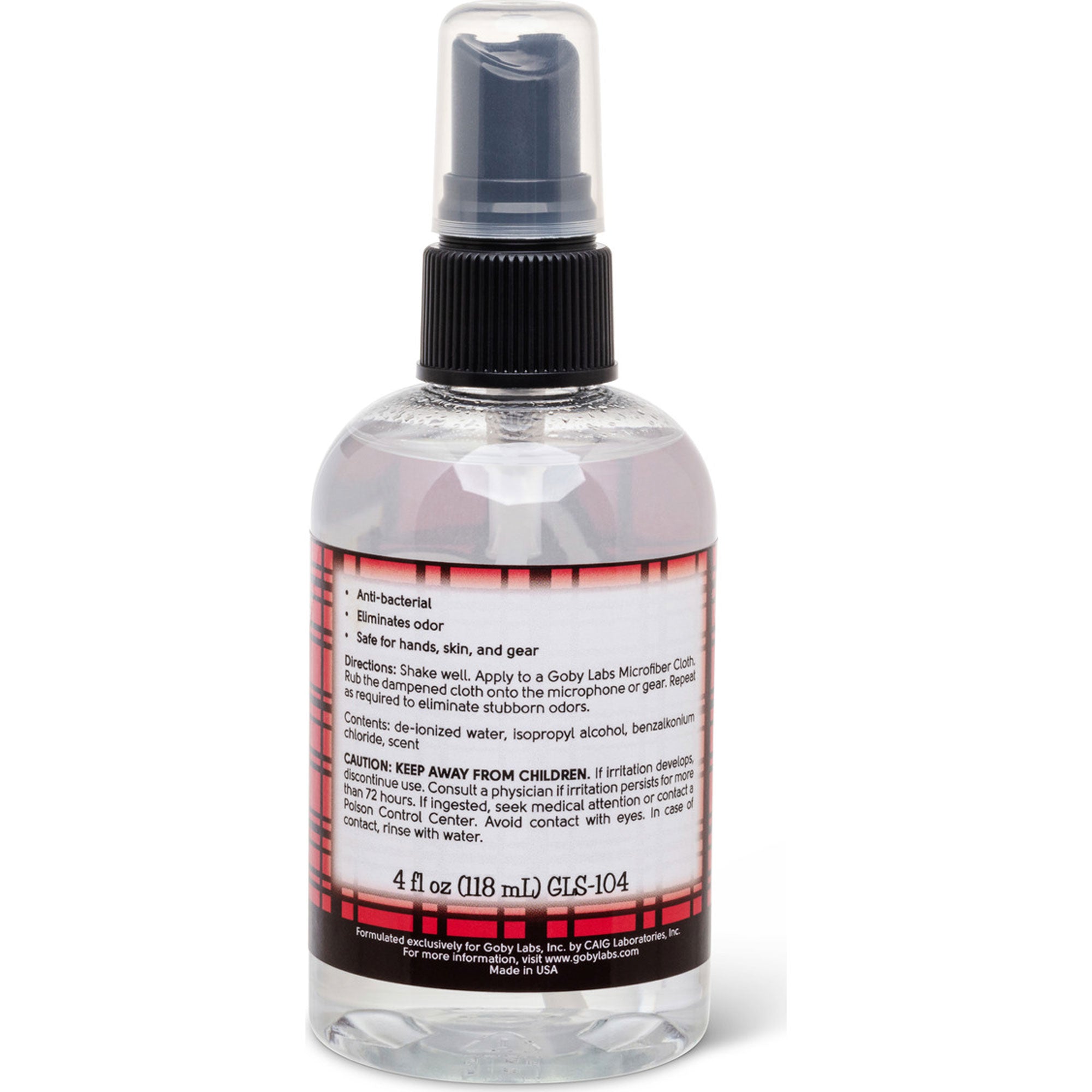 Hosa GLS-104-BULK Goby Labs Microphone Sanitizer