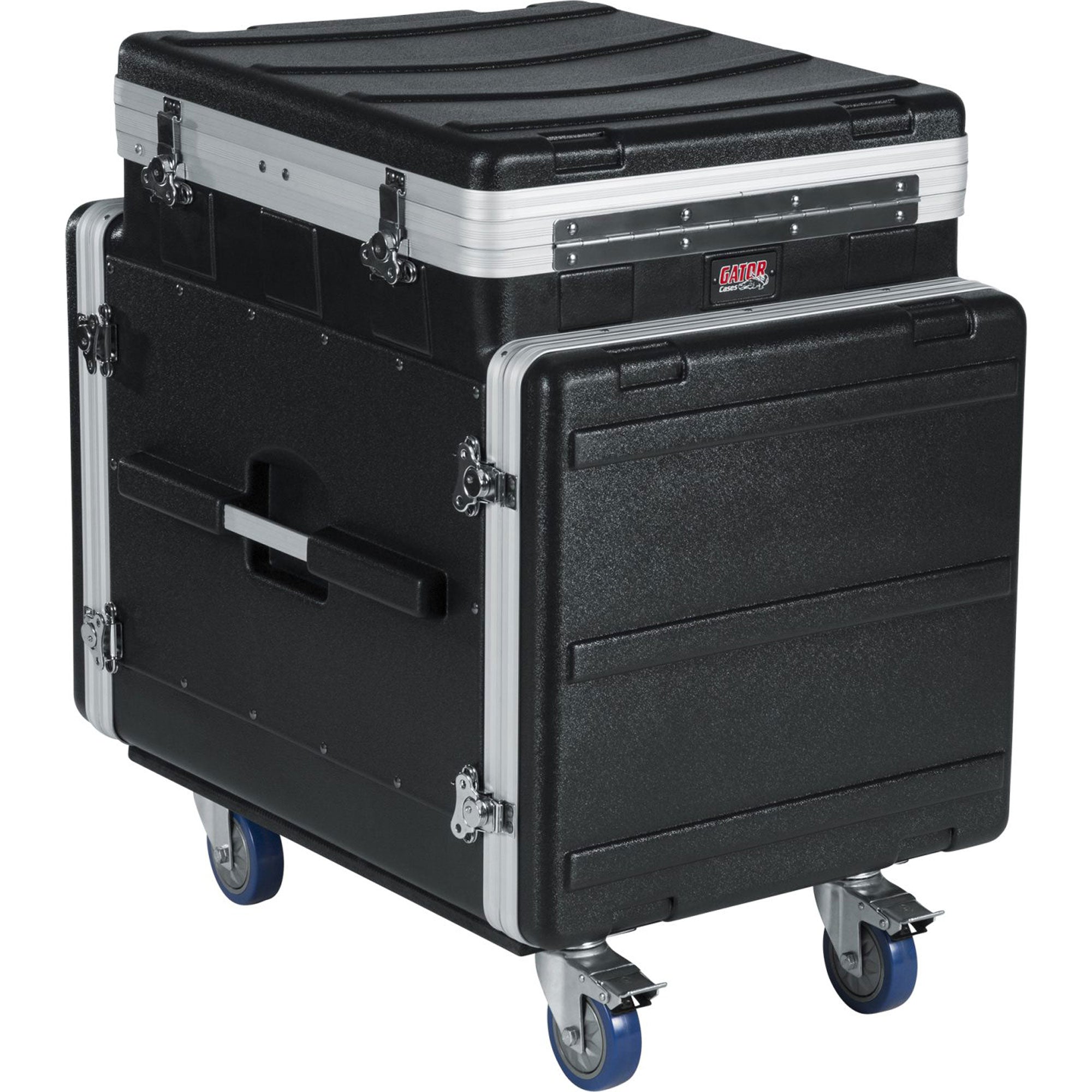 Gator Cases GRC-12X10 PU Pop-Up Console Rack (12U Top, 10U Side)