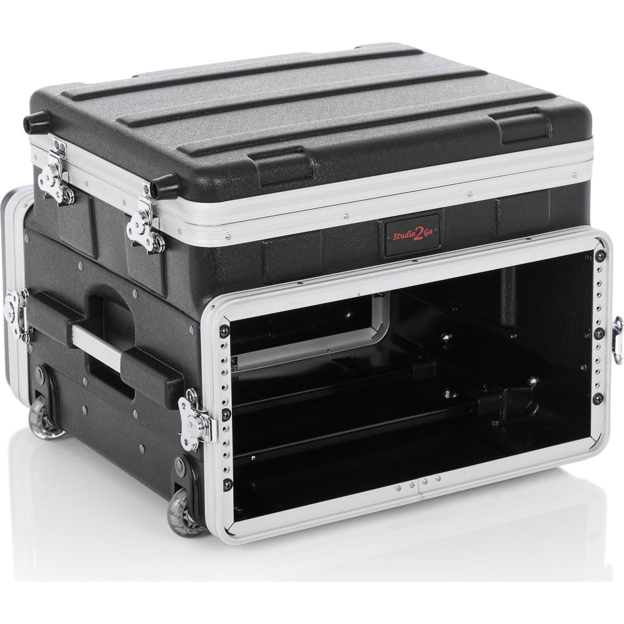 Gator Cases GRC-STUDIO4GO-W ATA Laptop or Mixer Case Over 4U Rack