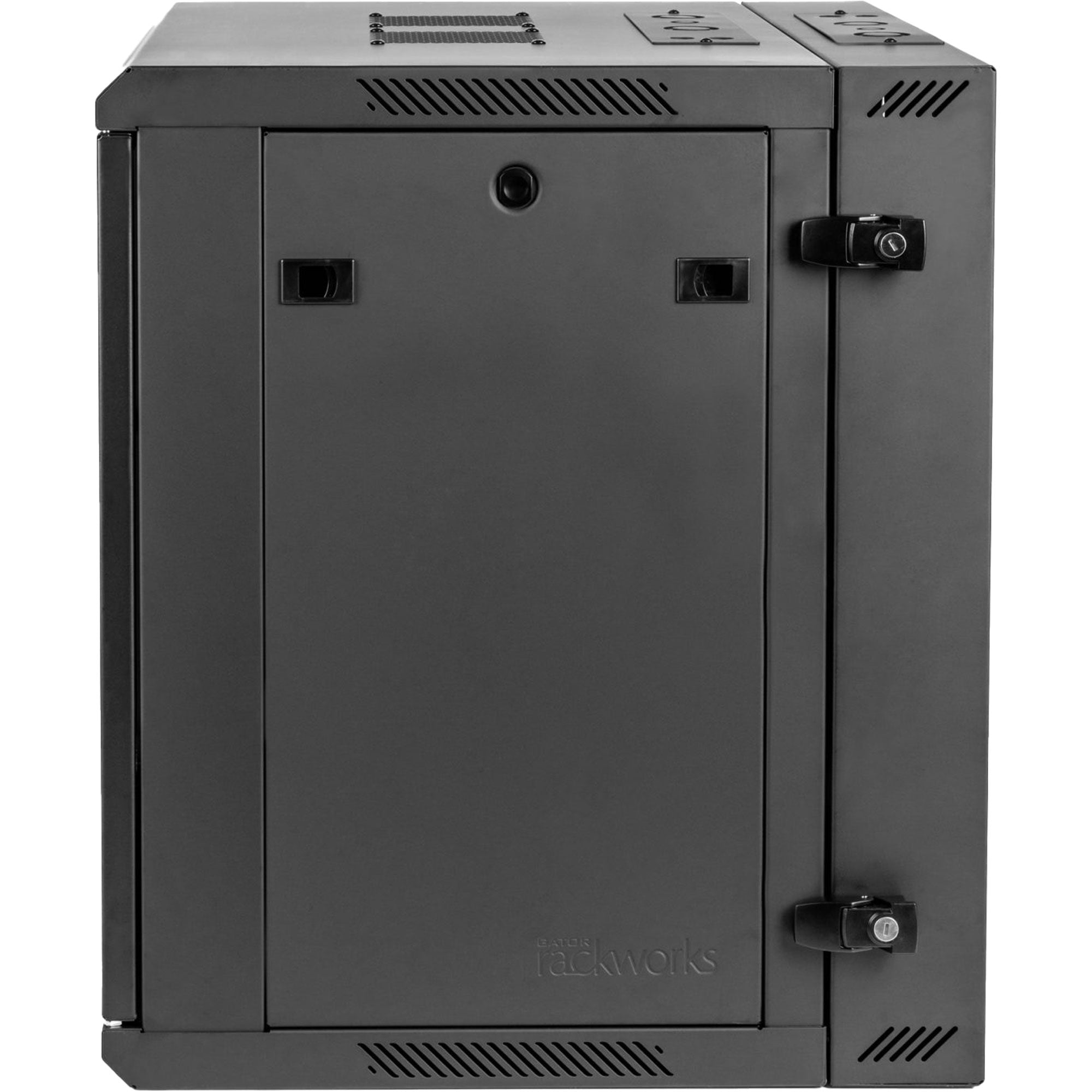 Gator Rackworks GRW2012508 Hinged Wall Rack with Steel Door (12U, 21" Deep)