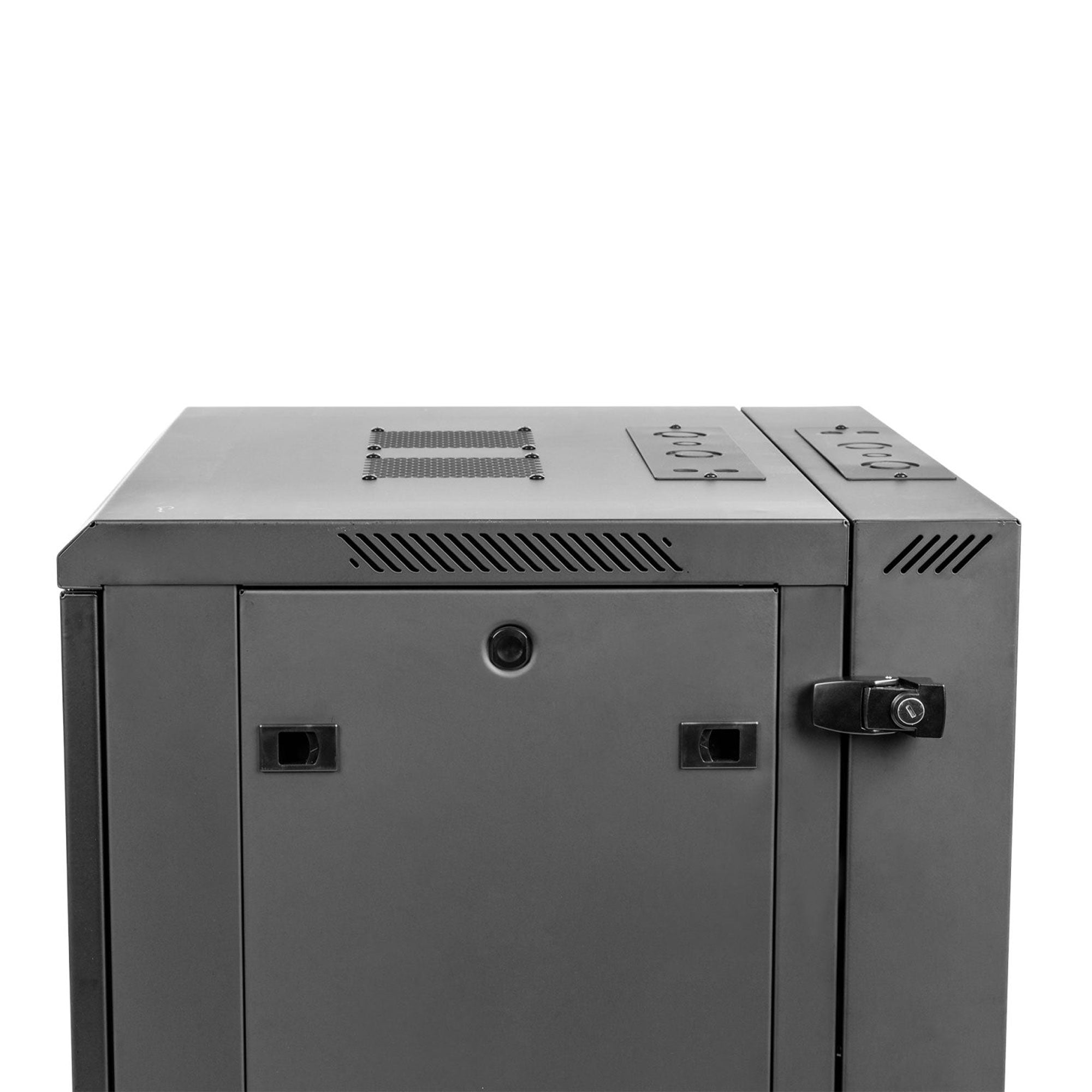 Gator Rackworks GRW2012508 Hinged Wall Rack with Steel Door (12U, 21" Deep)