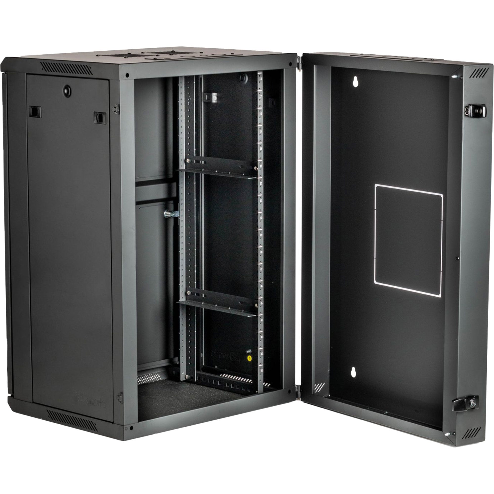 Gator Rackworks GRW2018508 Hinged Wall Rack with Steel Door (18U, 21" Deep)