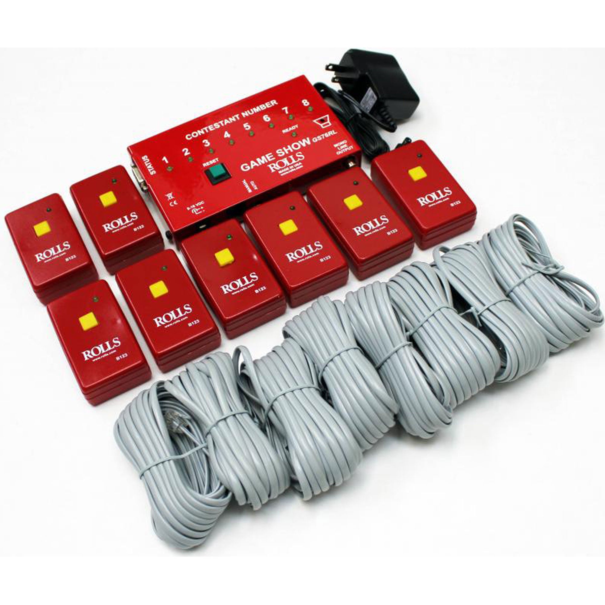 Rolls GS76RL Game Show Controller Set (8-User)